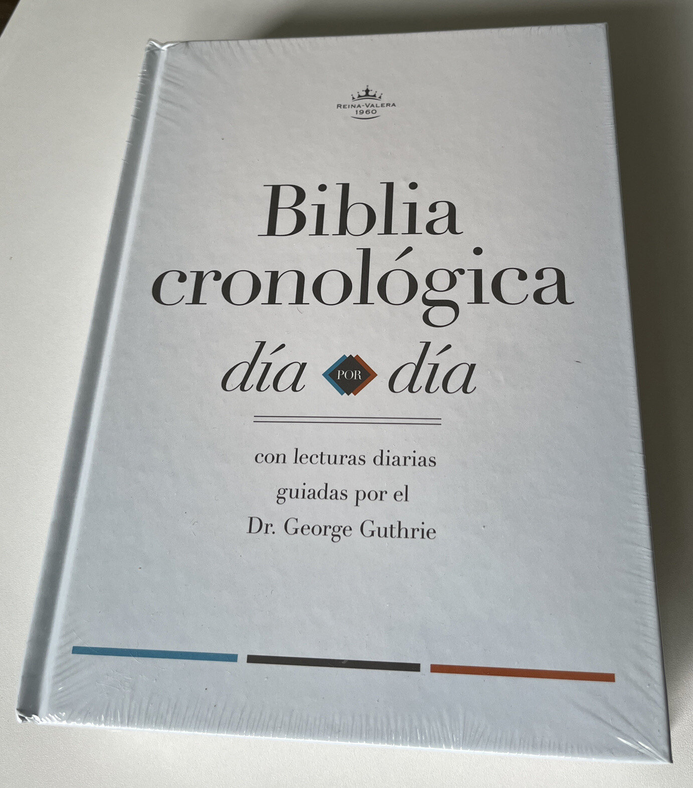BIBLIA CRONOLOGICA REINA VALERA 1960 , DIA POR DIA , TAPA DURA