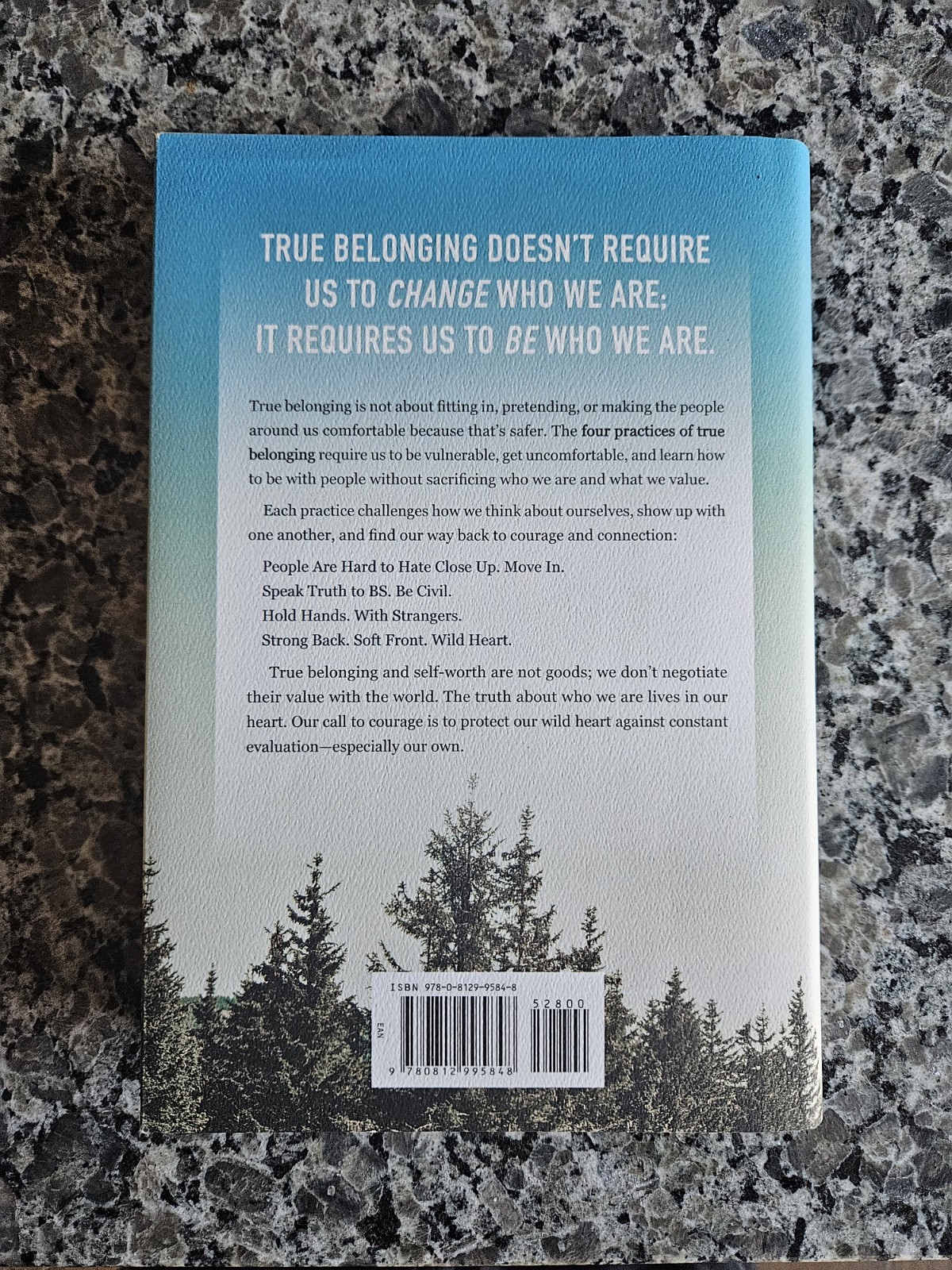 Autographed „Braving The Wilderness“ By Brene Brown Hardcover