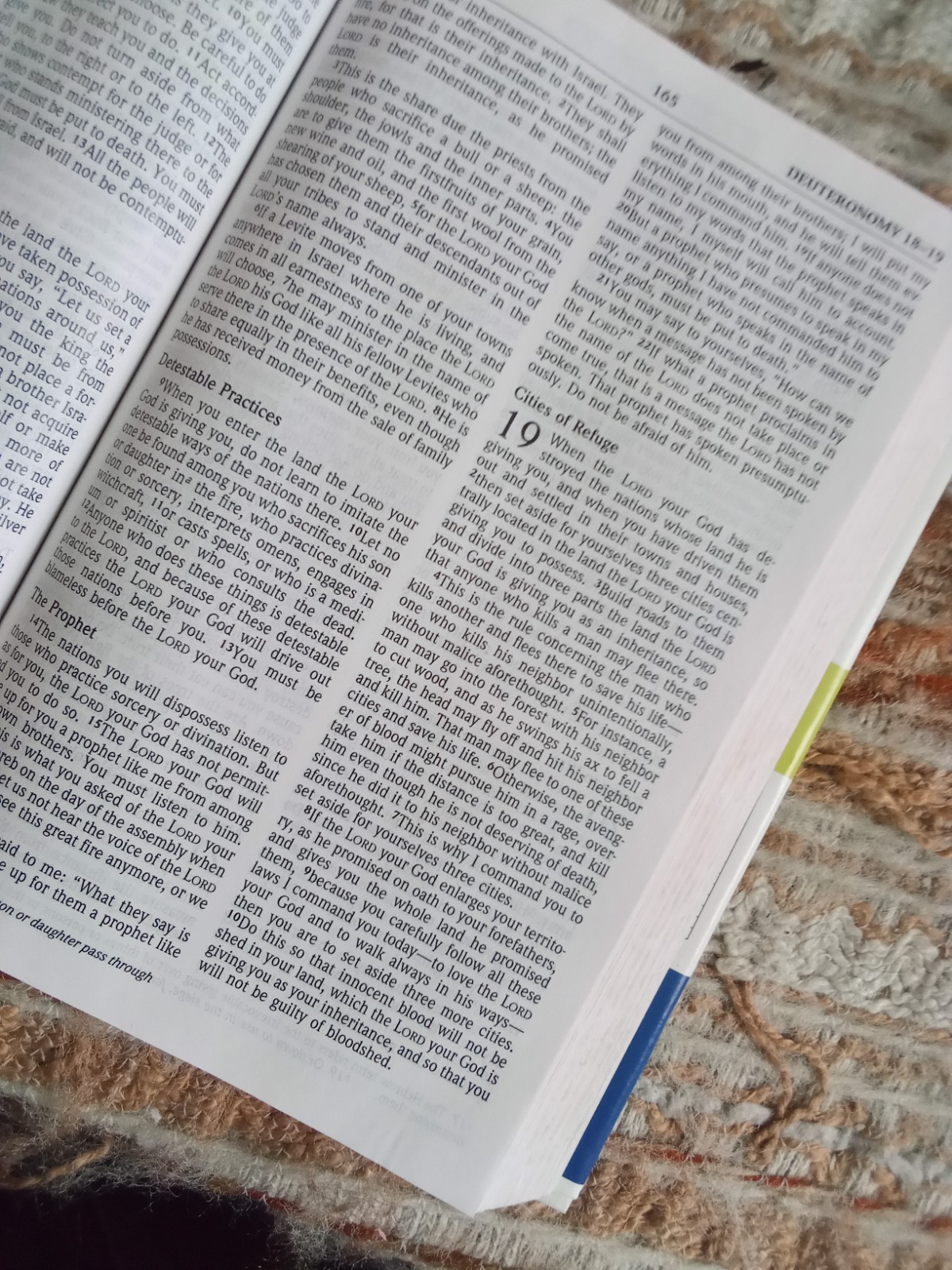 The Bible in 90 Days: Cover to Cover in 12 Pages a Day (New International – GOOD