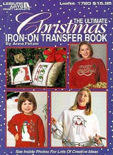 Christmas Iron on Transfers – Paperback By Leisure Arts – VERY GOOD