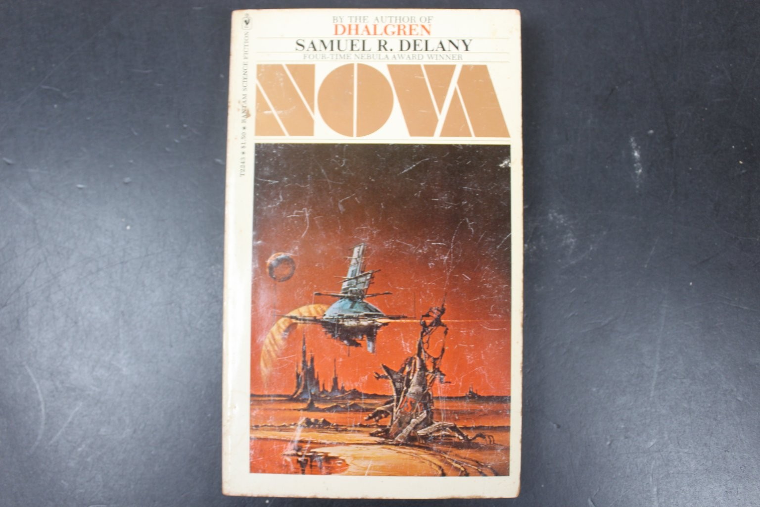 Nova Samuel R. Delany 1975 Bantam Edition 4th Printing Science Fiction PB