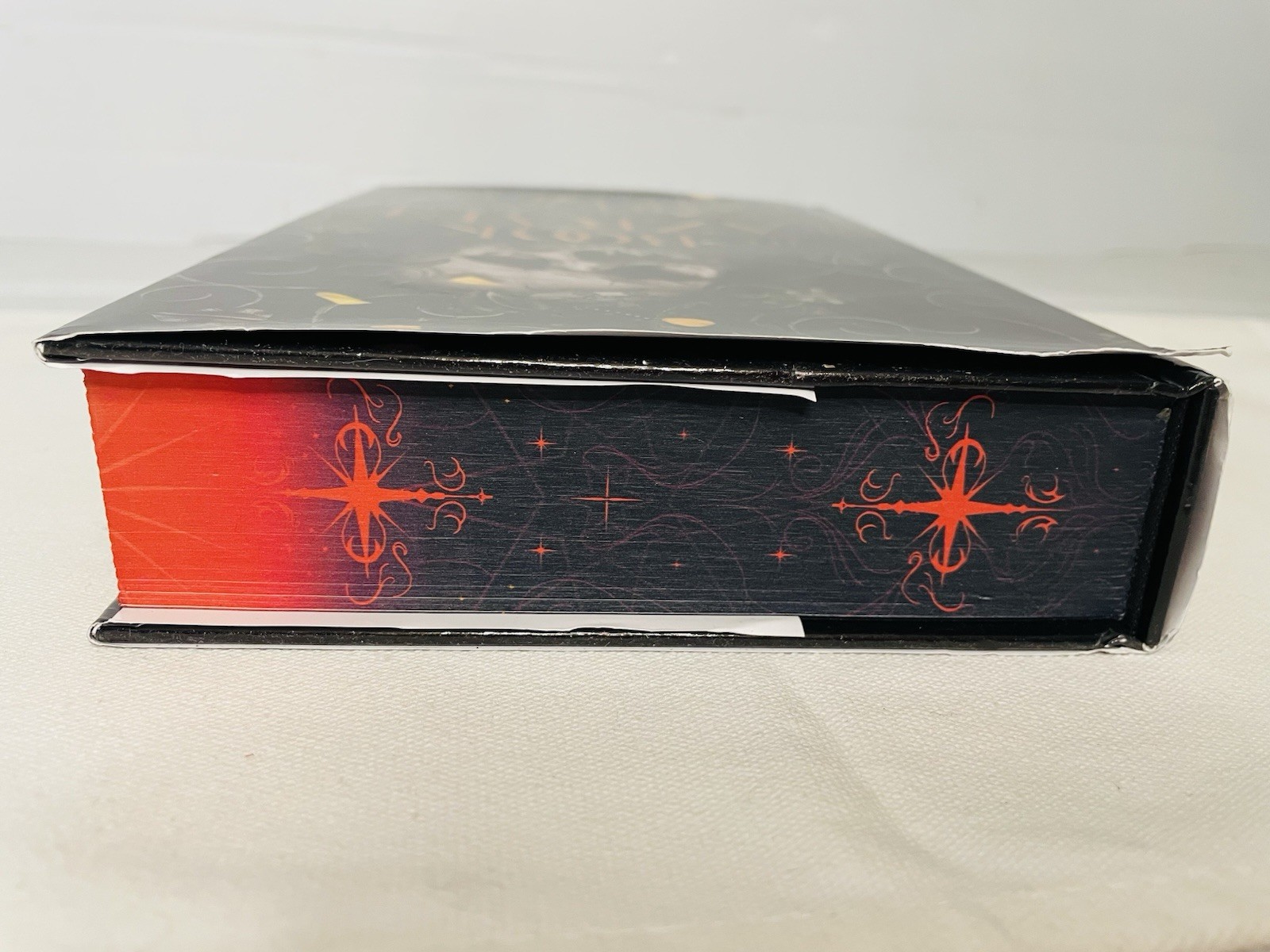 The Book of Azrael Amber V Nicole Deluxe Limited Edition Hardcover Sprayed Edges