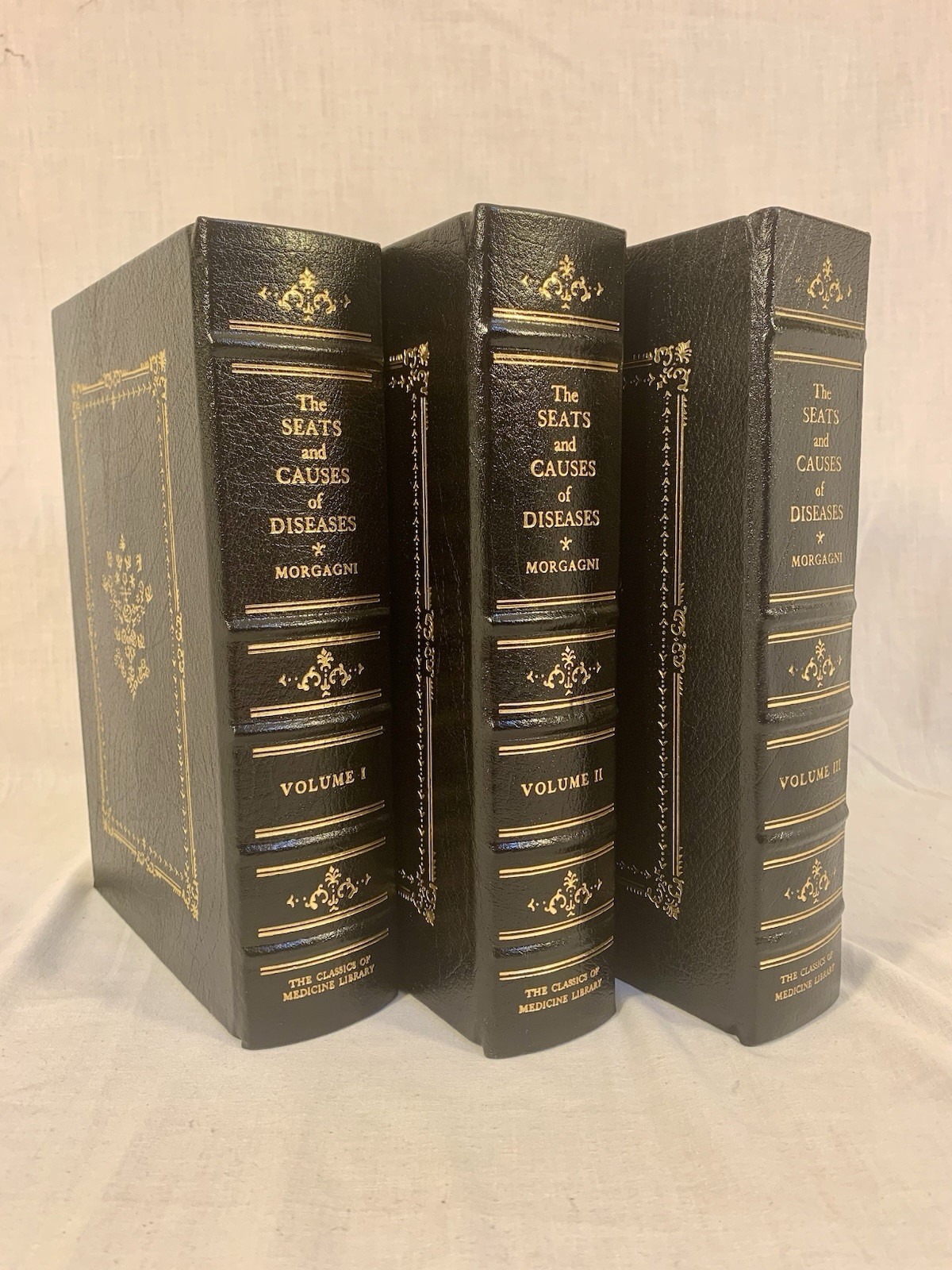 Morgagni SEATS & CAUSES OF DISEASES VOL 1 2 3 Classic of Medicine 1983 Near Mint