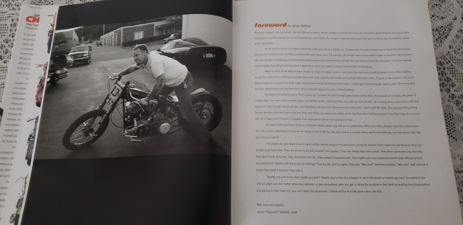 ART OF THE CHOPPER II BY TOM ZIMBEROFF~1ST EDITION~2006~ 264 PAGES~ILLUSTRATED