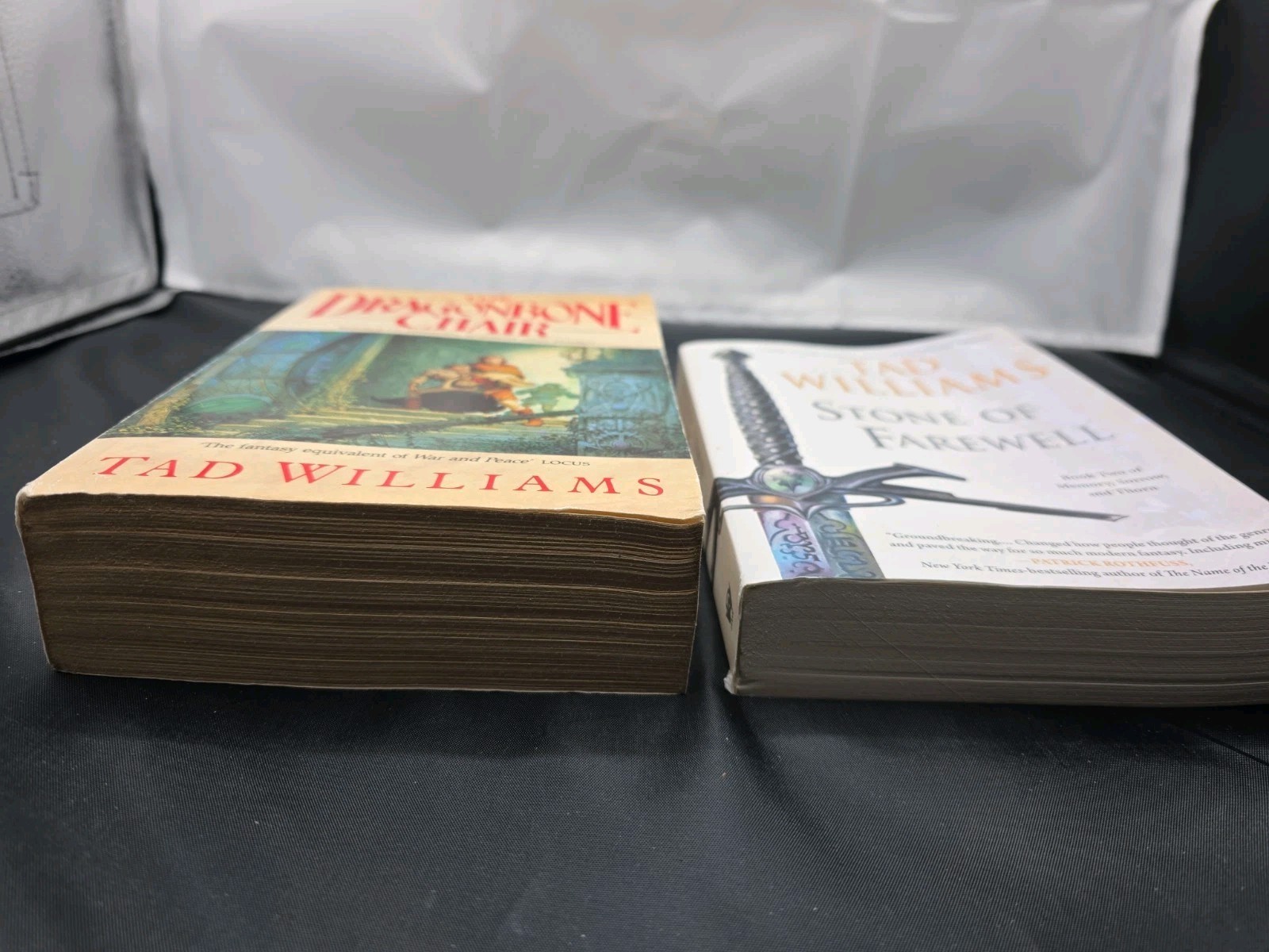Tad Williams Lot Memory Sorrow and Thorn Dragonbone Chair Stone of Farewell