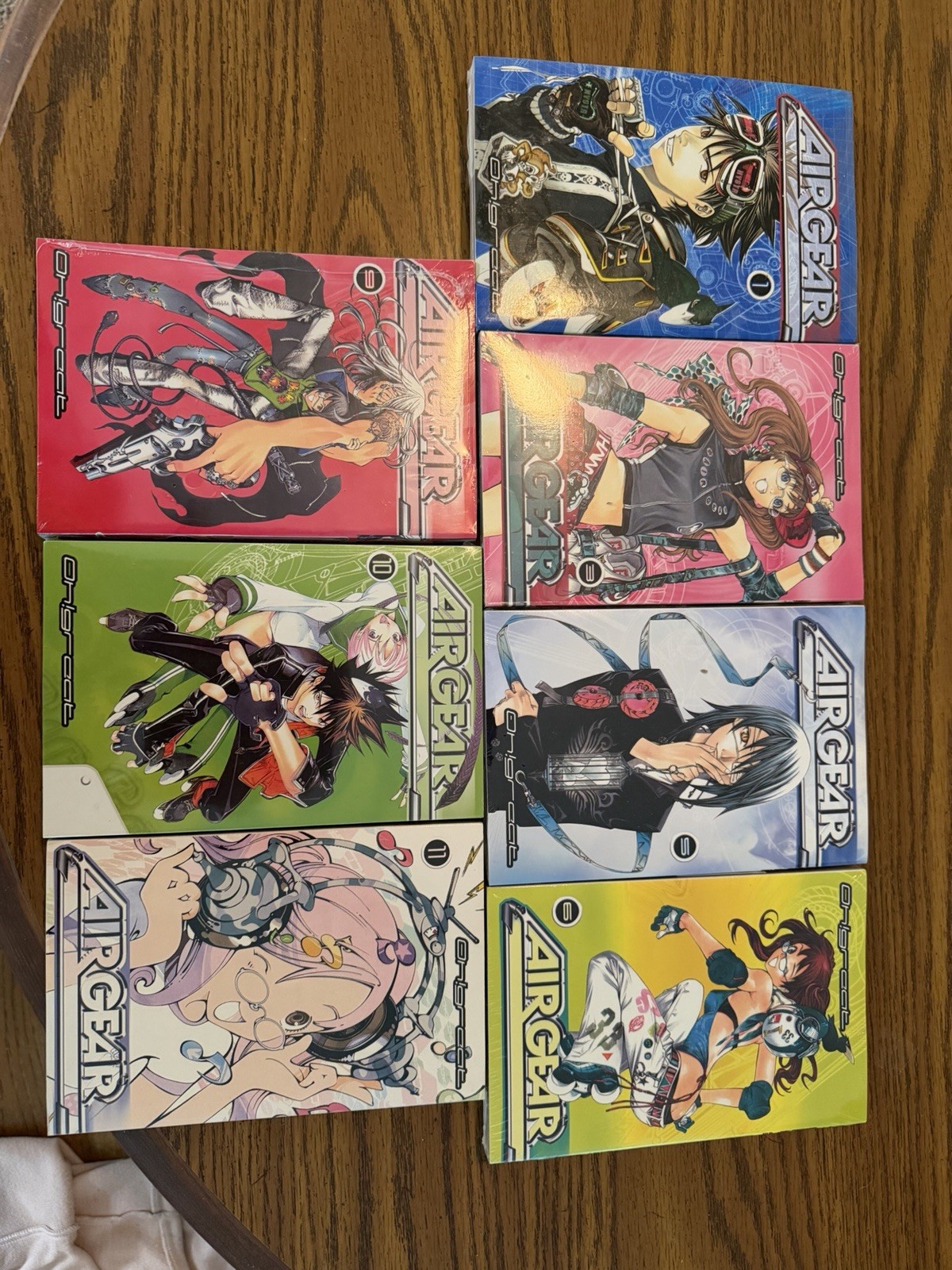 Sealed Del Rey Air Gear Manga Vol 1, 3, 5, 6, 9, 10, 11. Brand New. Oh! Great