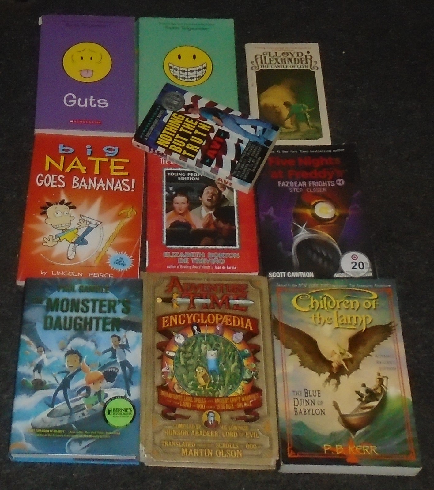 25 Children’s Books LOT 1 ages 8-12 4th-8th Grades Middle Grades MG Accelerated+