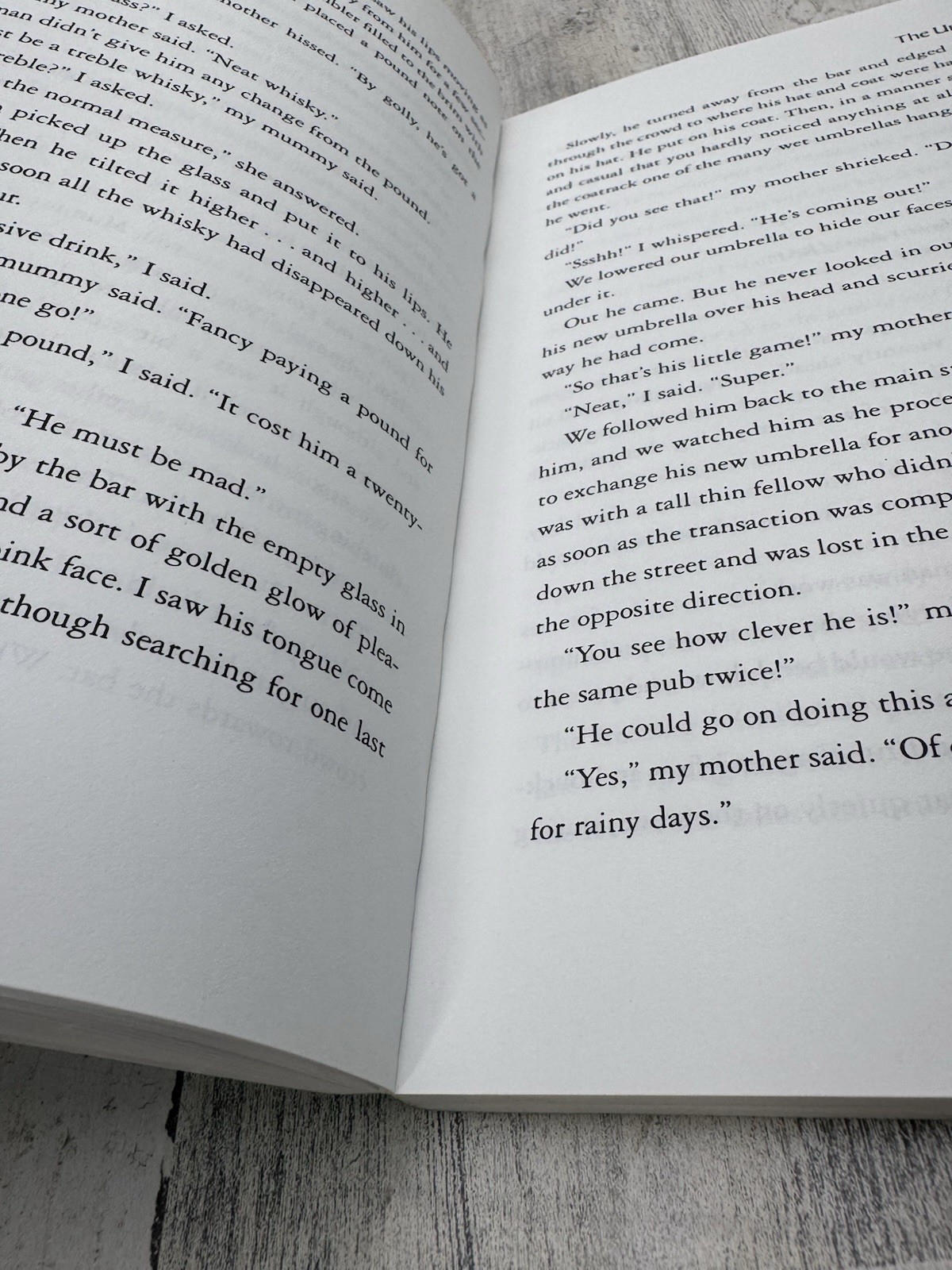 Roald Dahl Umbrella Man Advance Reading Copy ARC Viking Proof