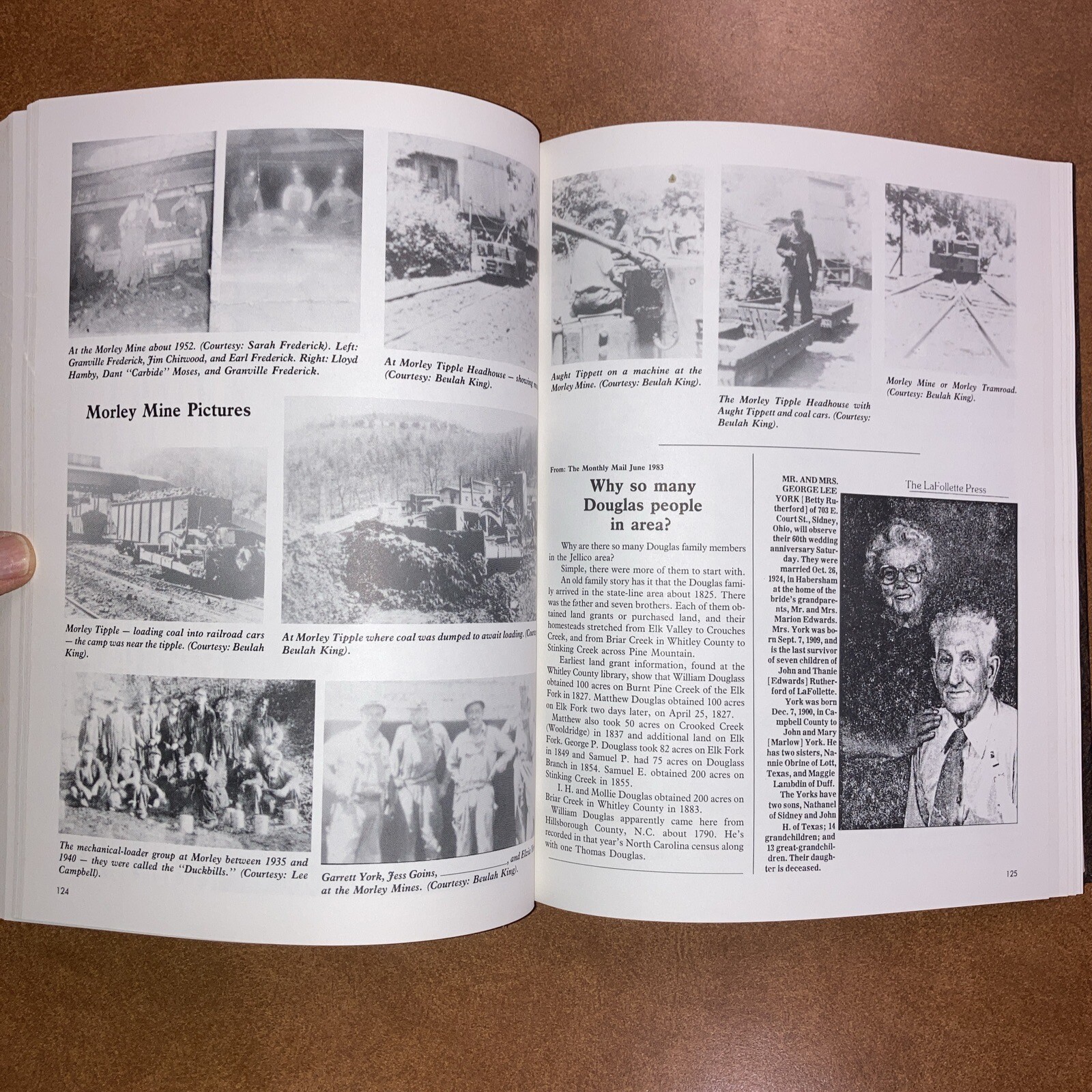 Clearfork and More History and Memories HC Bonnie M Page 1986 Tennessee