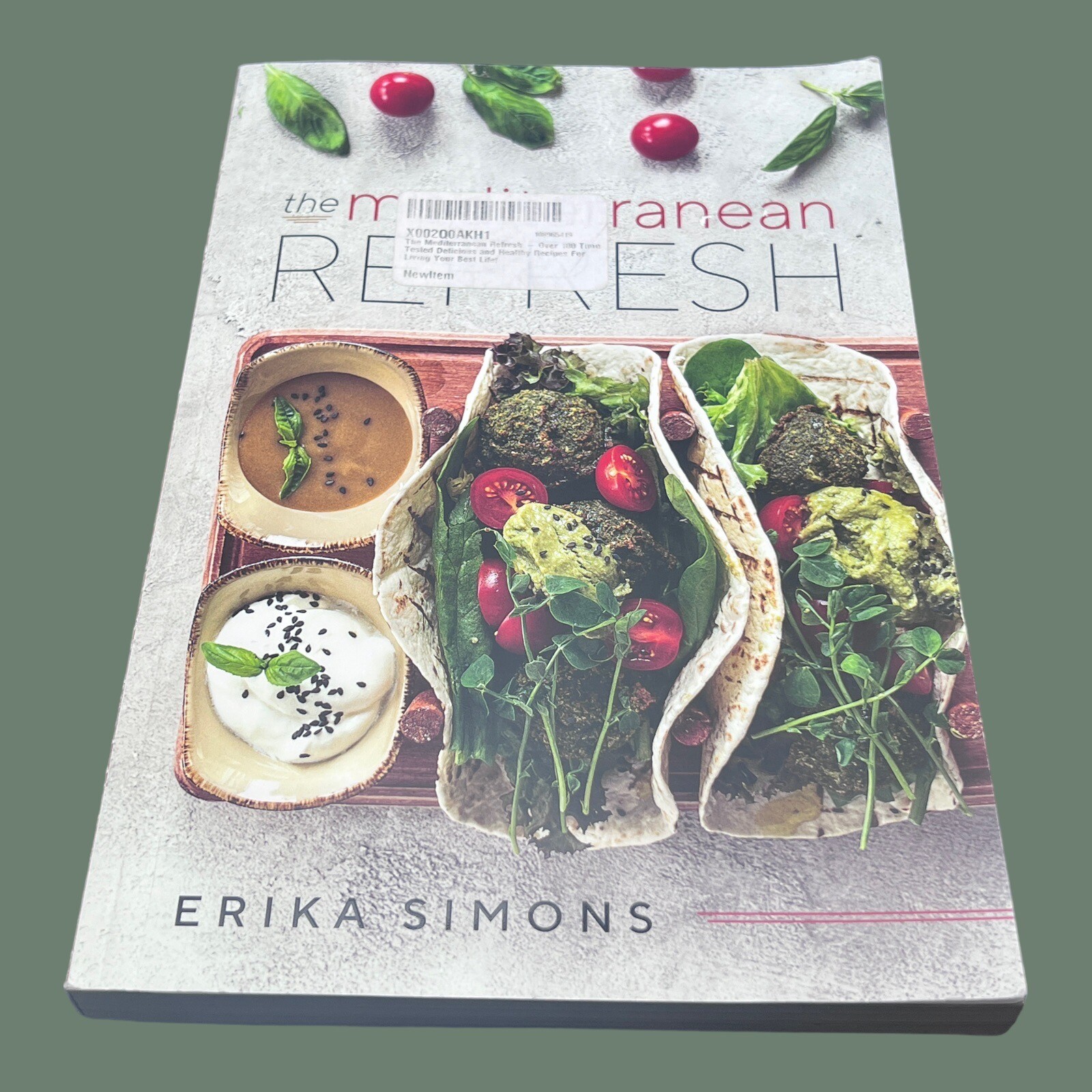 ✨The Mediterranean Refresh Erika Simons Trade Paperback 2021 3rd Edition