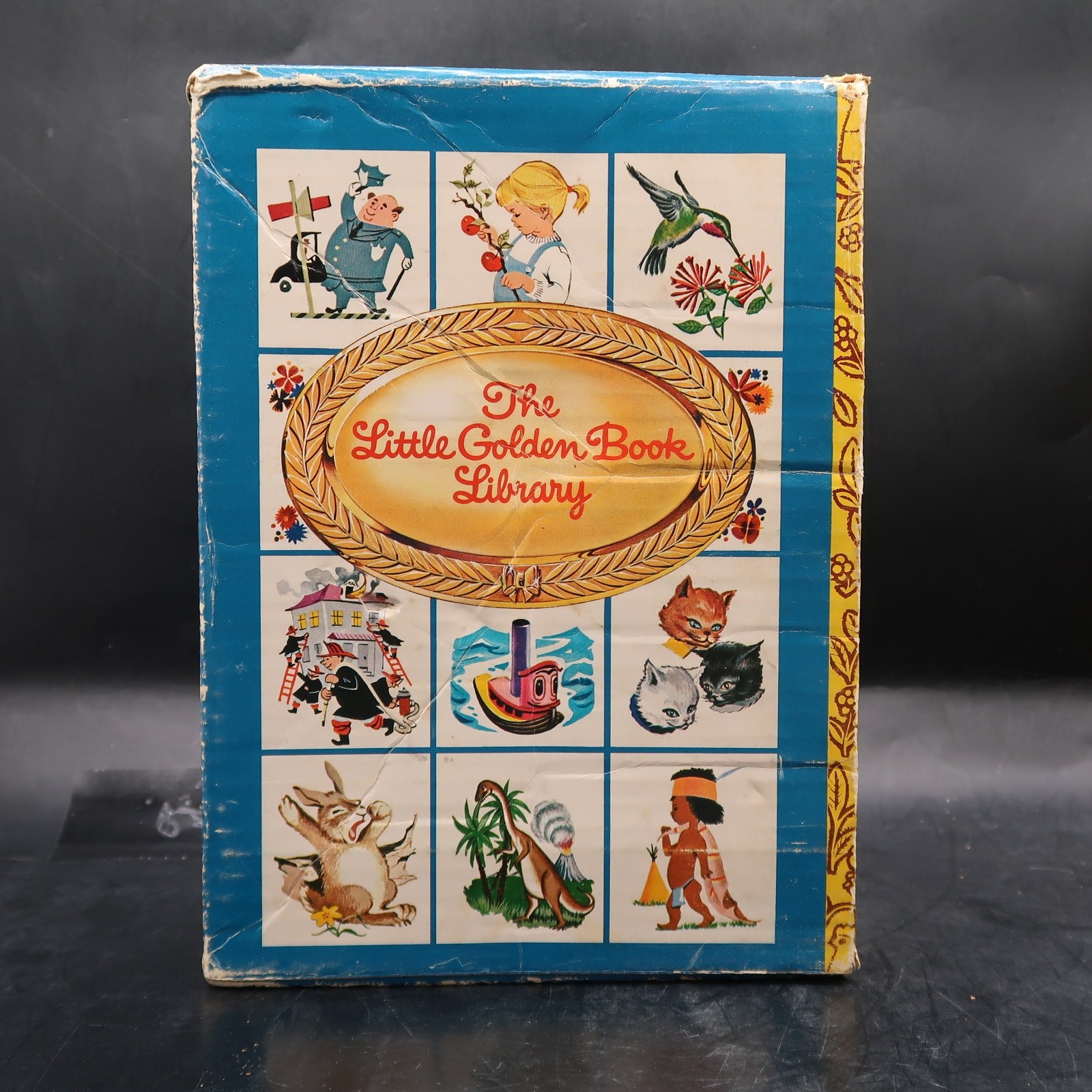 The Little Golden Book Library 1969 Four Book Boxed Set Hardcovers Vintage