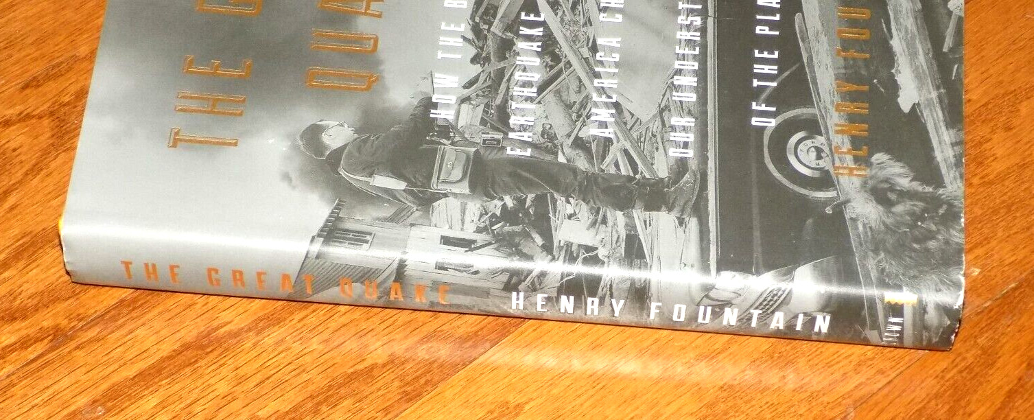 THE GREAT QUAKE Alaska 1964 9.2 Earthquake First Edition Collectible Book NEW