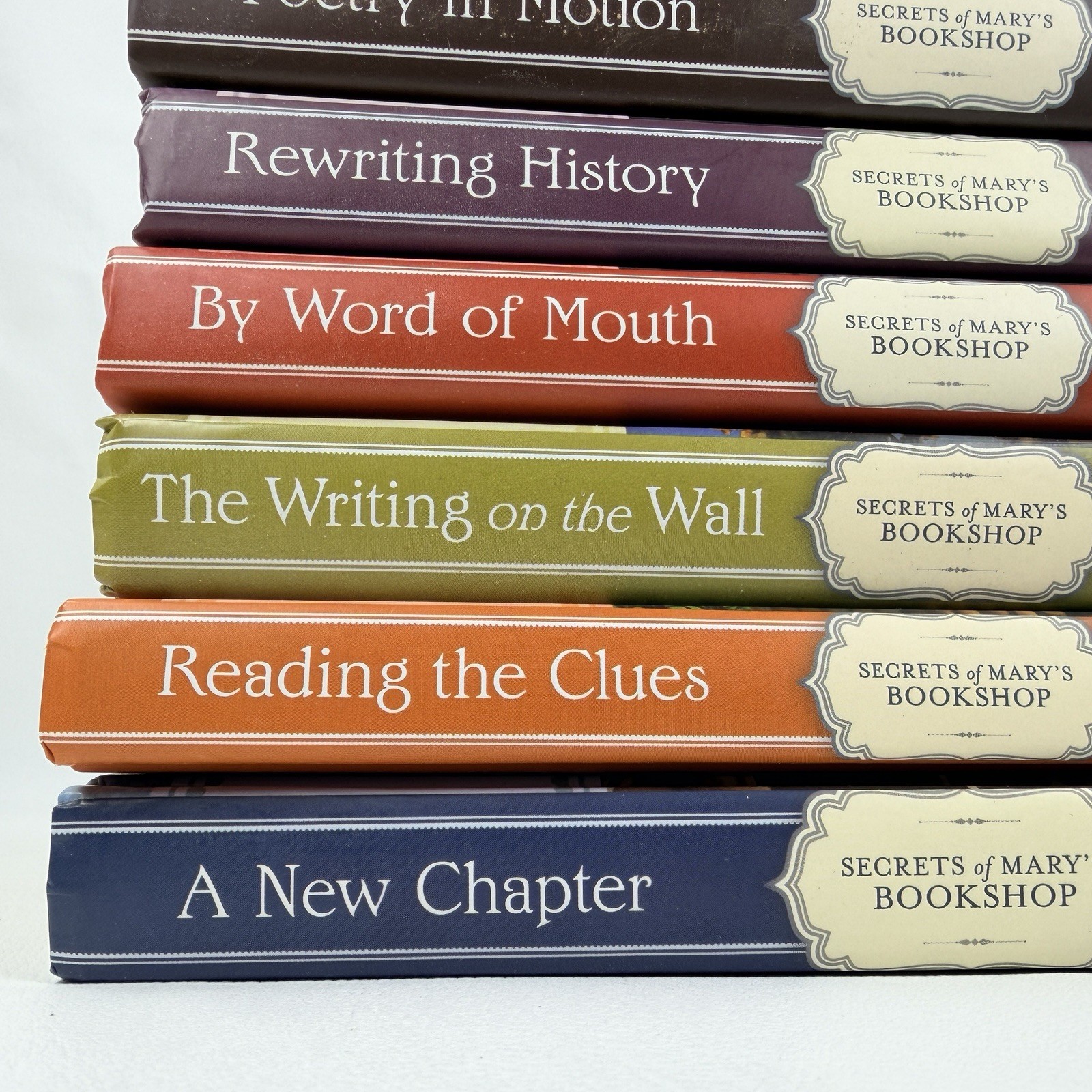 Lot of 8 Secrets of Marys Bookshop Guideposts Hardcover Books Various Authors