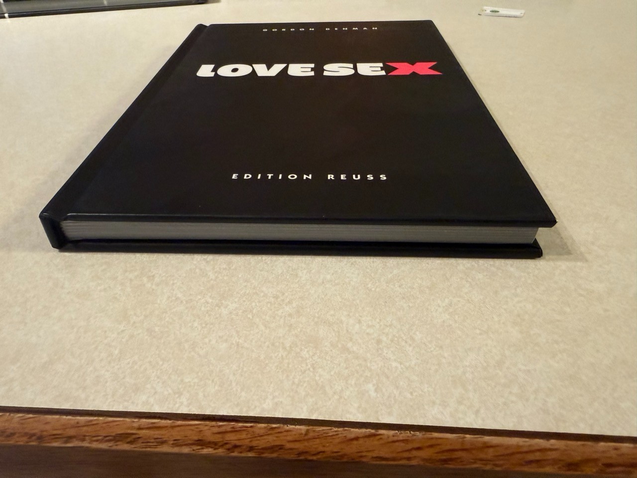 Love Sex – Gordon Denman – Photography Art Book Edition Reuss Hardcover 2010 VG