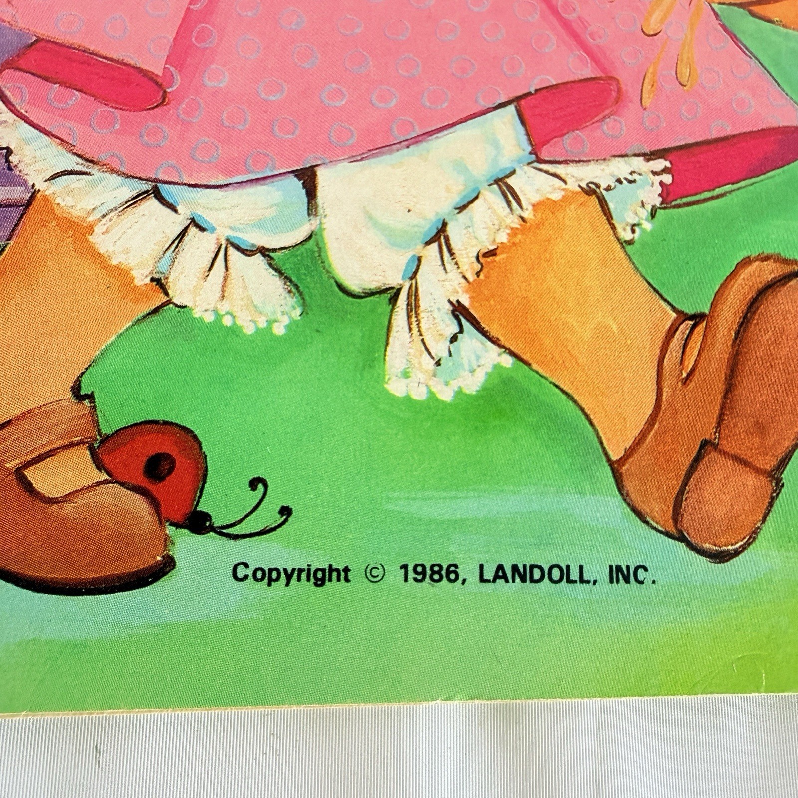 Mother Goose Nursery Rhymes Vintage 1980s Coloring Book Lot Of 3