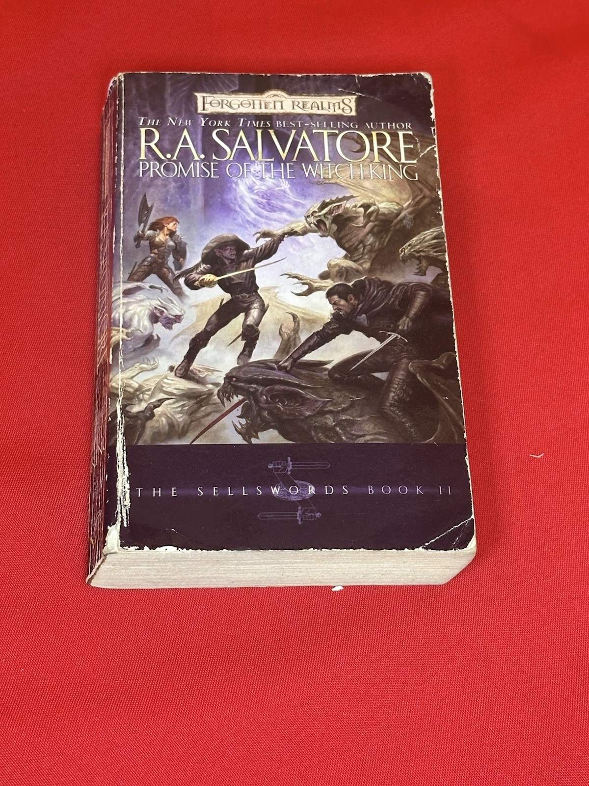 R.A. Salvatore Paperback Lot of 6 Fantasy Books