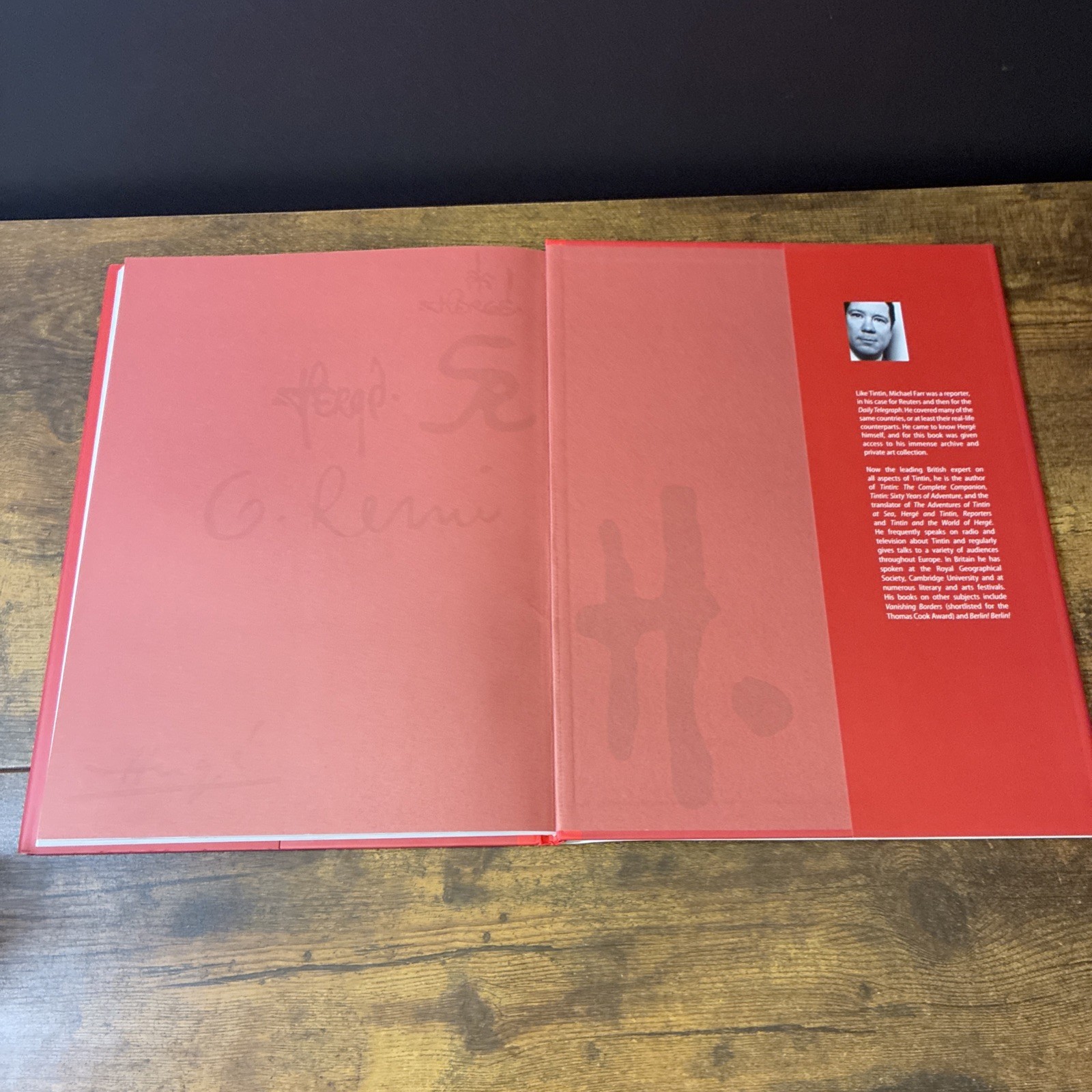 Adventures of Herge Creator of TinTin Tin Tin by Micheal Farr (Hardcover, 2007)