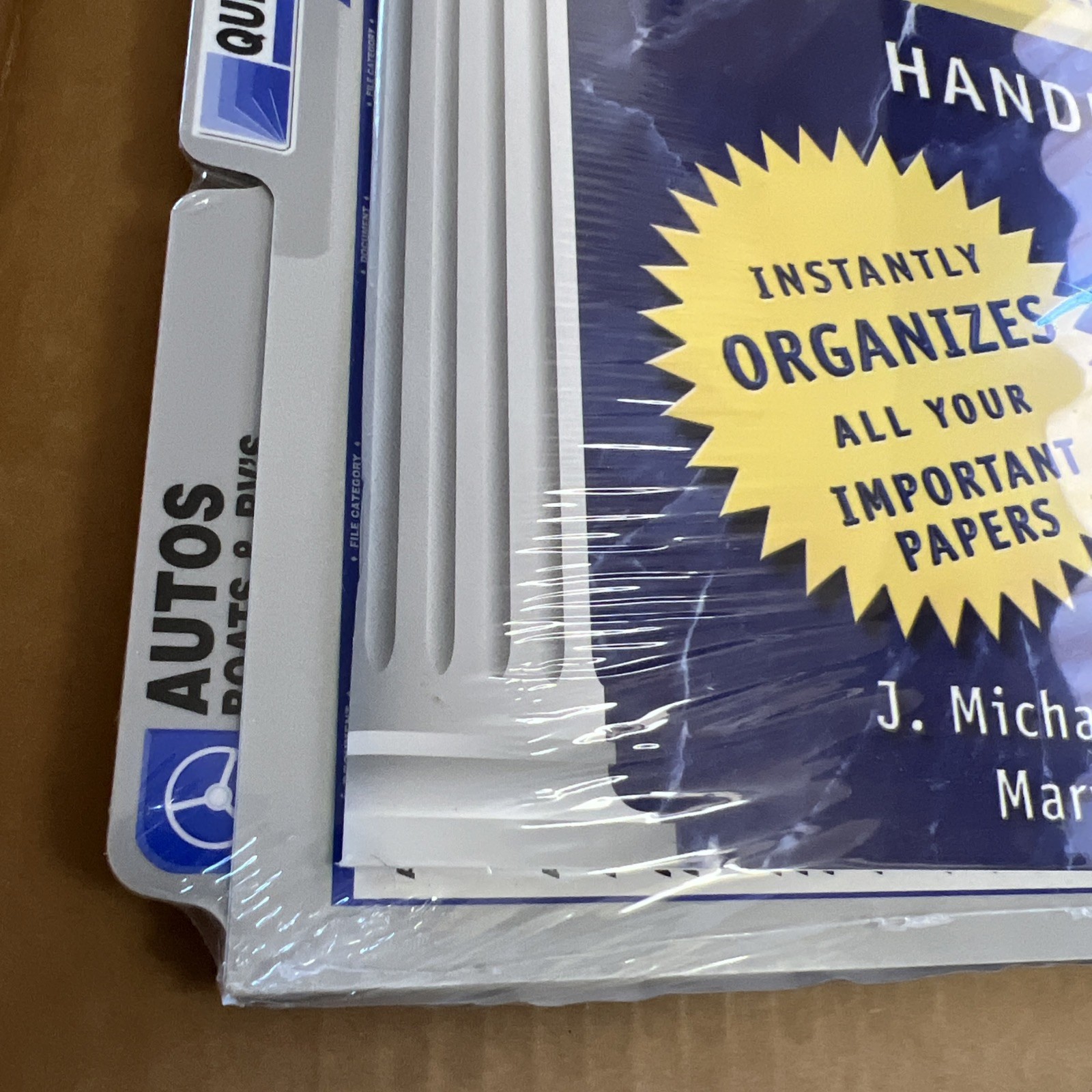 NEW HOMEFILE Financial planning organizer kit HANDBOOK Martin 2004 48 pages