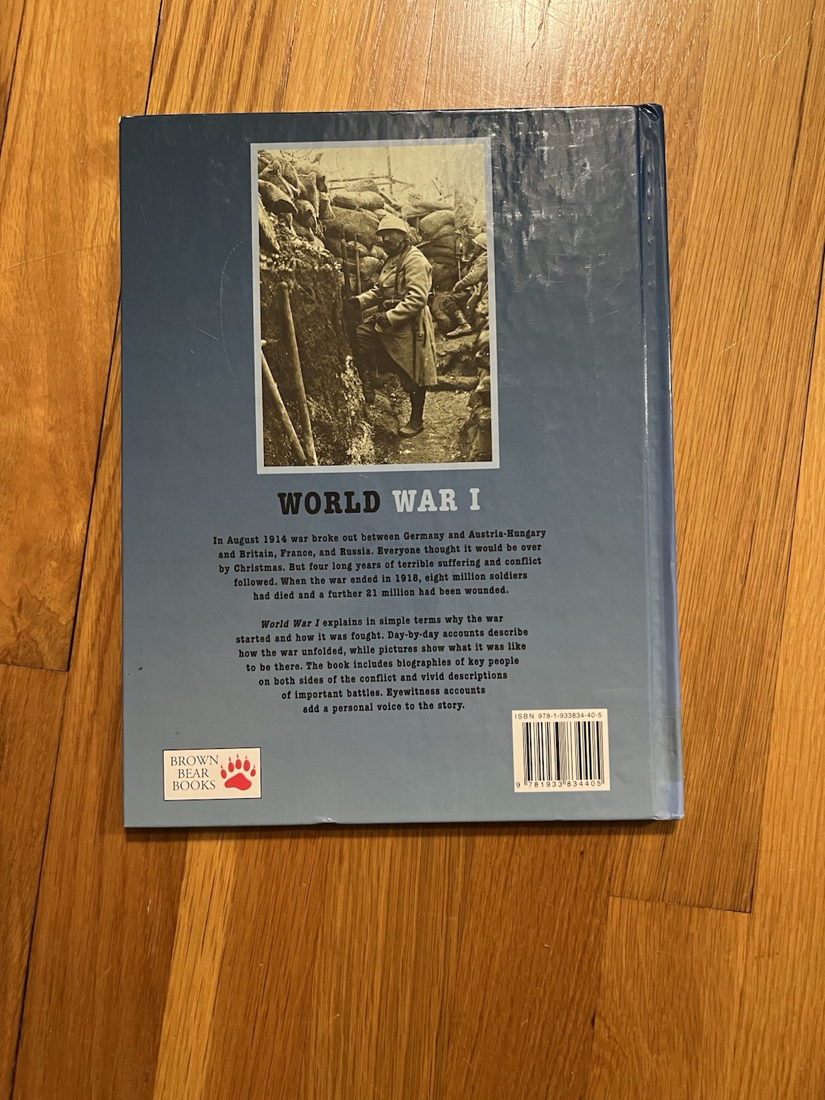 Two Kids Educational Books On WW1 – USED Ex-Library Hardcovers