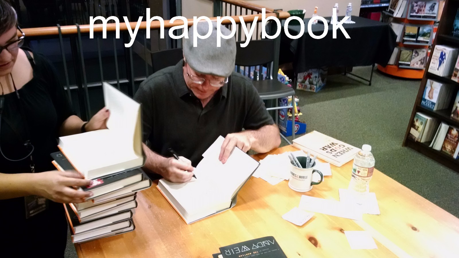 SIGNED Artemis by Andy Weir, Hardcover, autographed, new with event photos