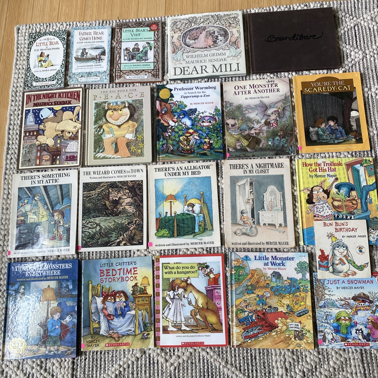 Lot of 21 Maurice Sendak, Mercer Mayer Children’s Books Very Rare Vintage Titles