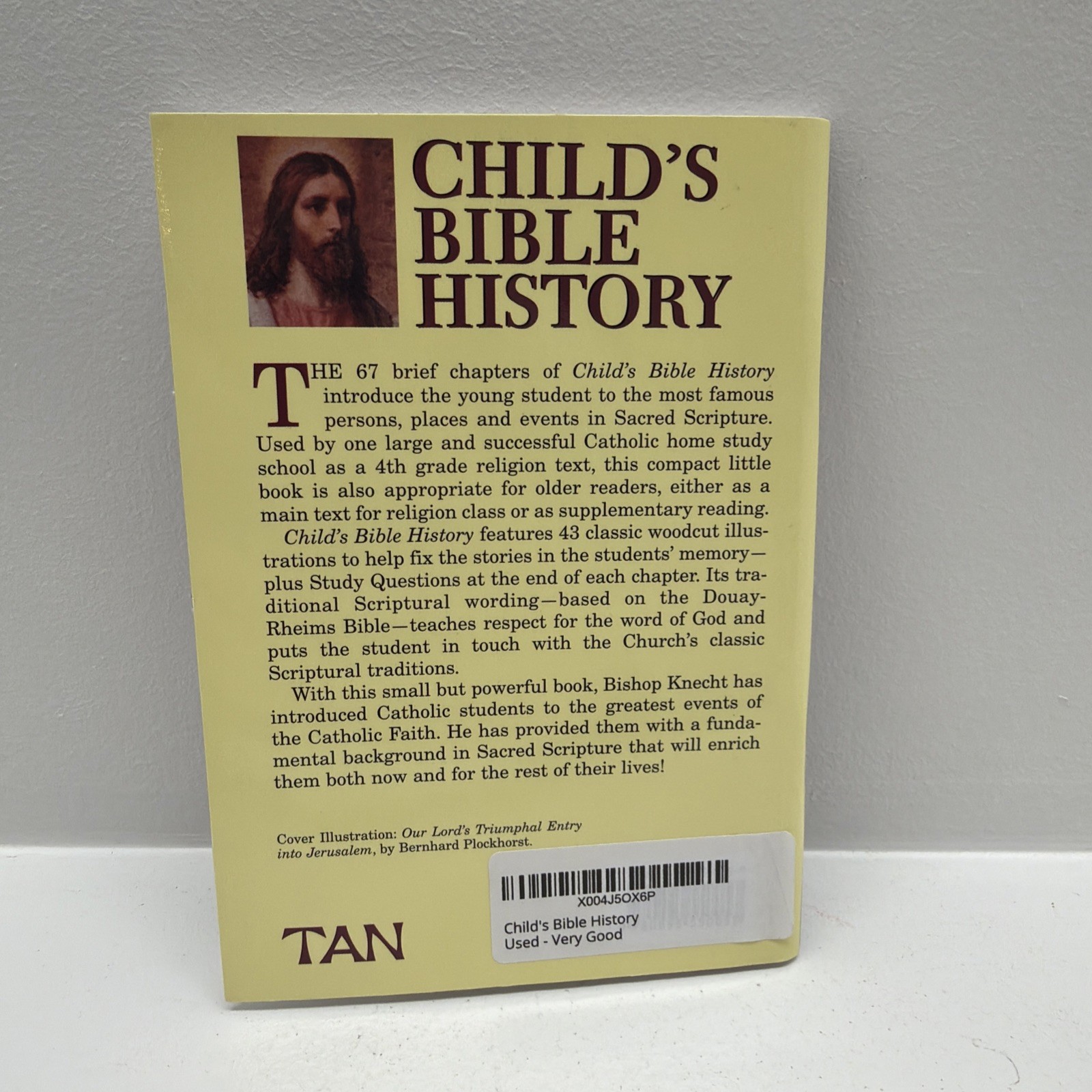 Child’s Bible History, by the Most Rev. F J Knecht, D. D 1973