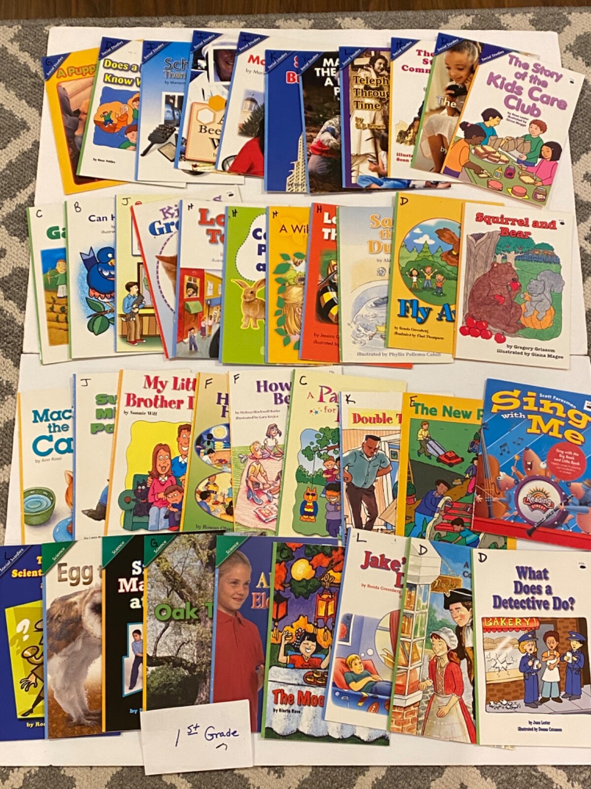 1st grade guided reading content readers books