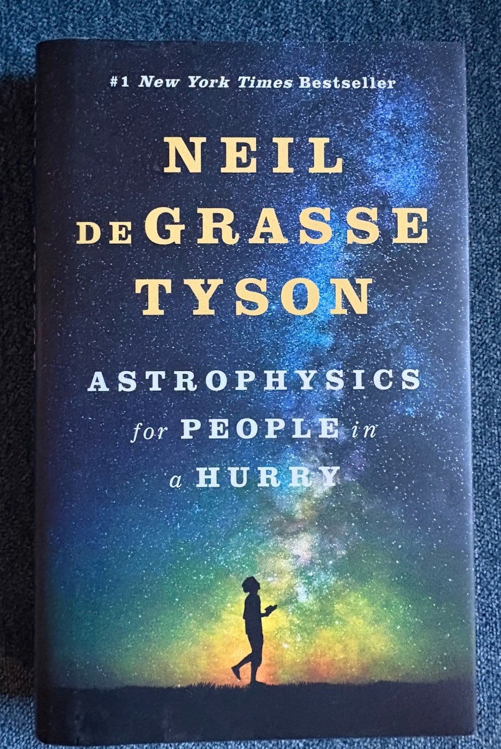 SIGNED „Astrophysics for People in a Hurry“ by Neil deGrasse Tyson AUTOGRAPHED
