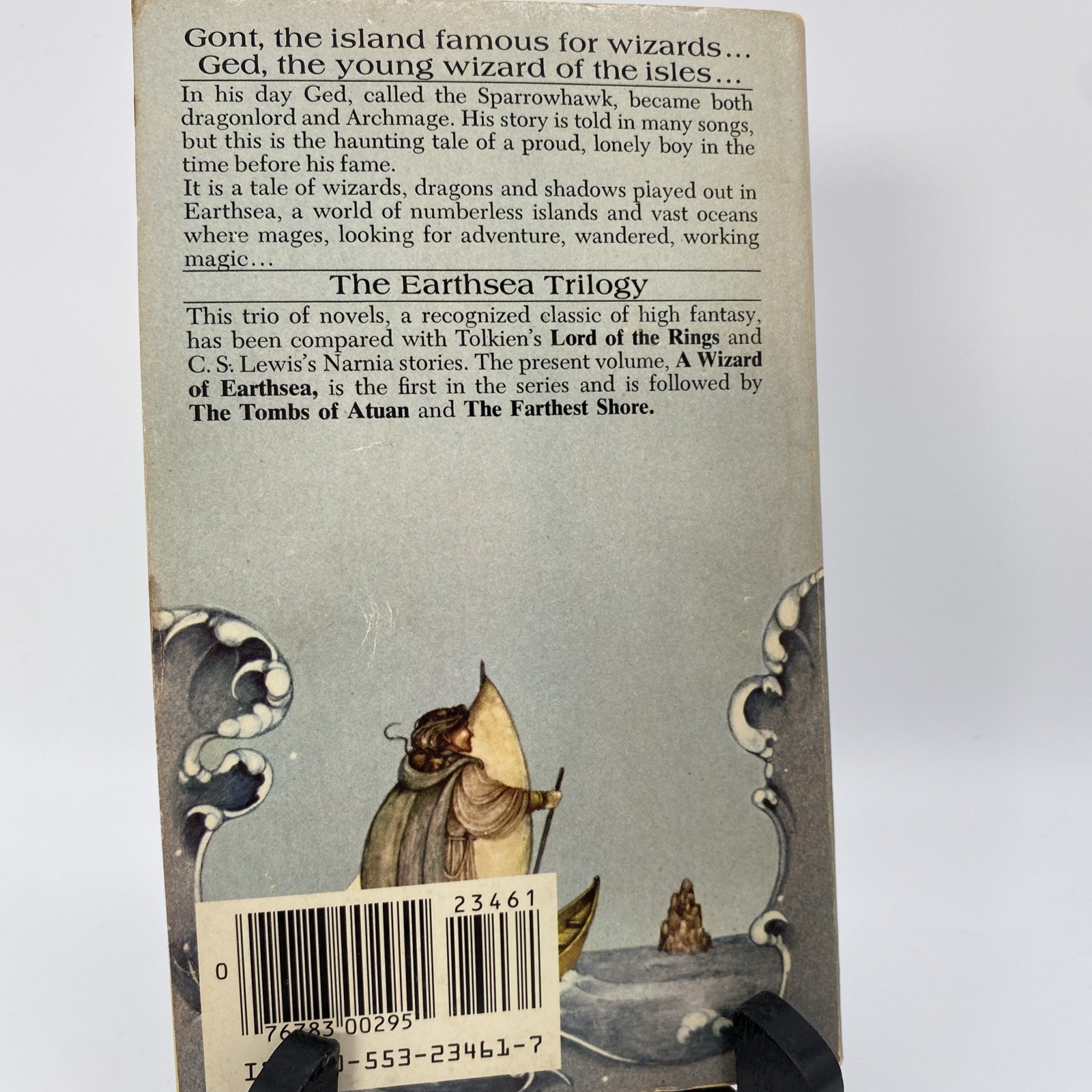 A Wizard Of Earthsea Ursula K Le Guin Trilogy Book # 1 Vintage 1982 Paperback