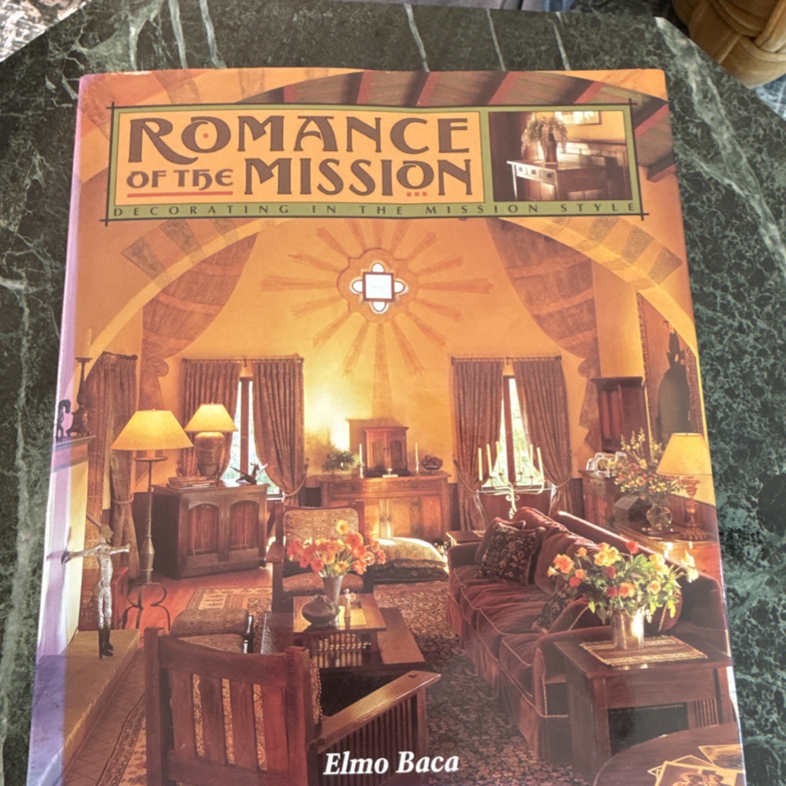 Gibbs Smith Publisher Romance of the Mission Elmo Baca Hardcover 1996 1st Ed