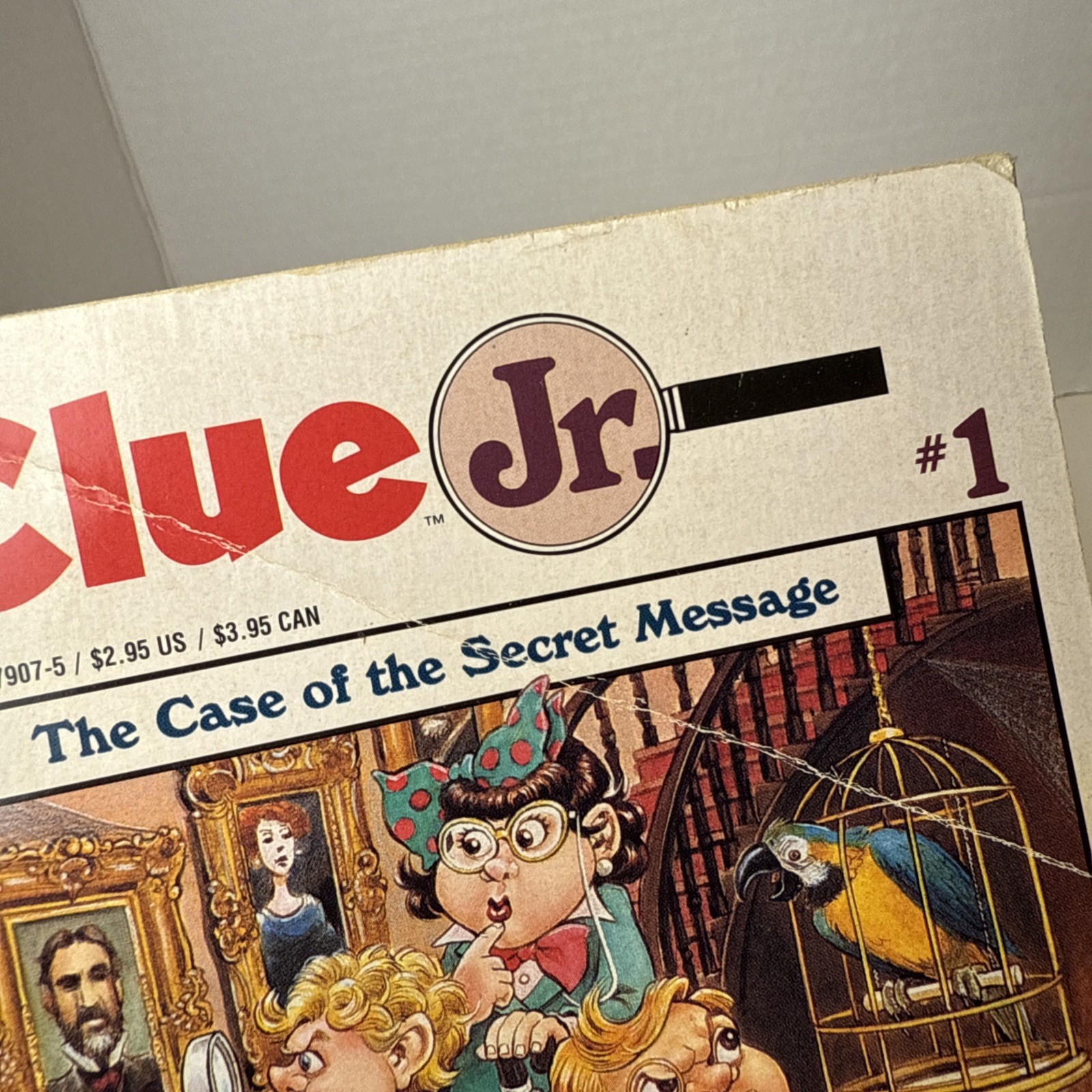 Lot of 9 Vtg. CLUE (1,3,4,8,10) & CLUE Jr. (1,3,5,6) A.E Parker Books 1990s