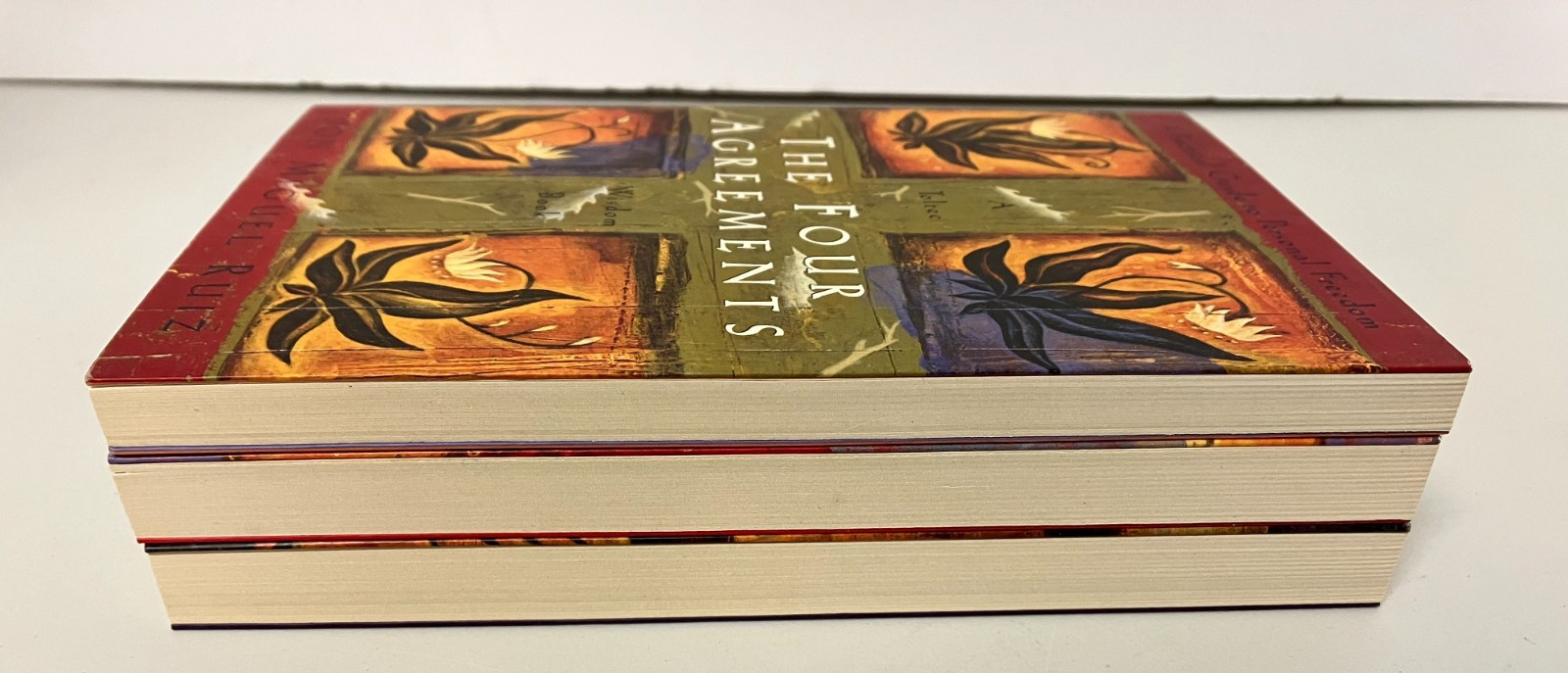 Lot of 3 Don Miguel Ruiz Voice of Knowledge Mastery of Love Four Agreements NEW