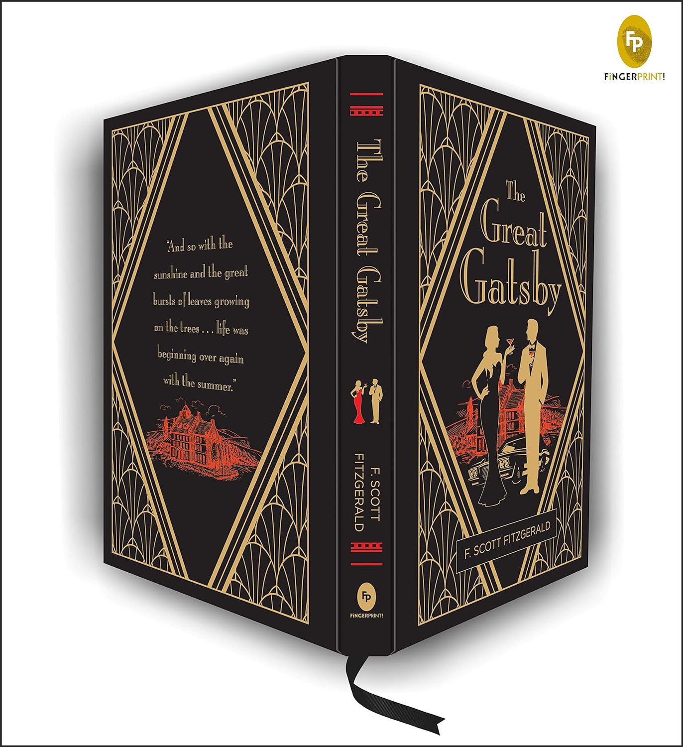 The Great Gatsby (Deluxe Hardbound Edition) (Fingerprint! Classics)