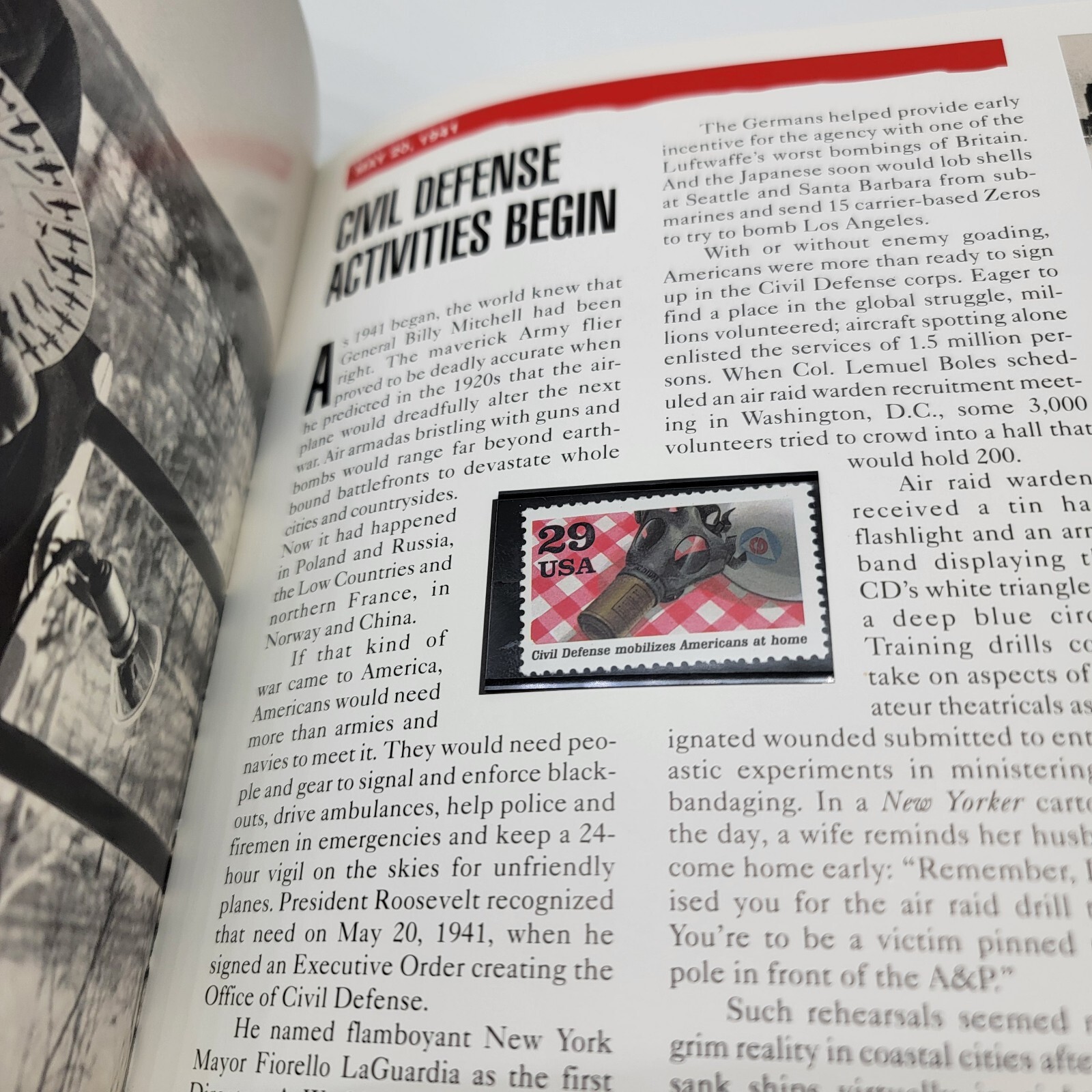 World War II Remembered 1941 Book With Us Postage Stamps 40 Pages