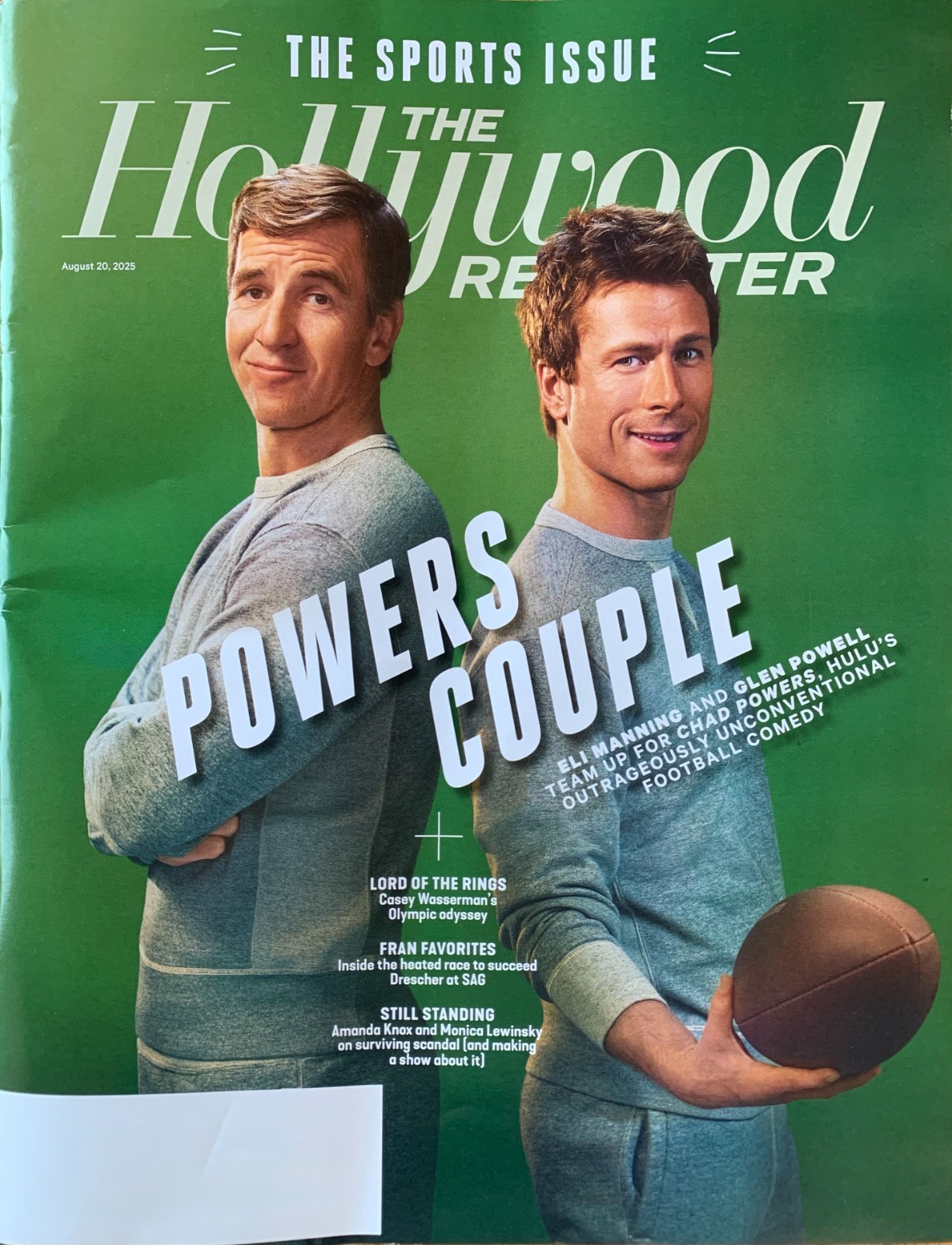 The Hollywood Reporter POWER COUPLE August 20, 2025