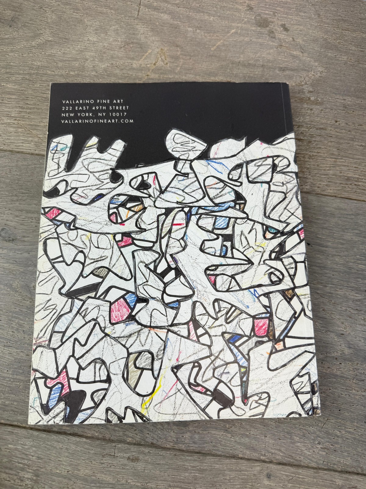 Abstract Addictions Vallarino Fine Art PB Multicolor Modern Post-War Art Catalog