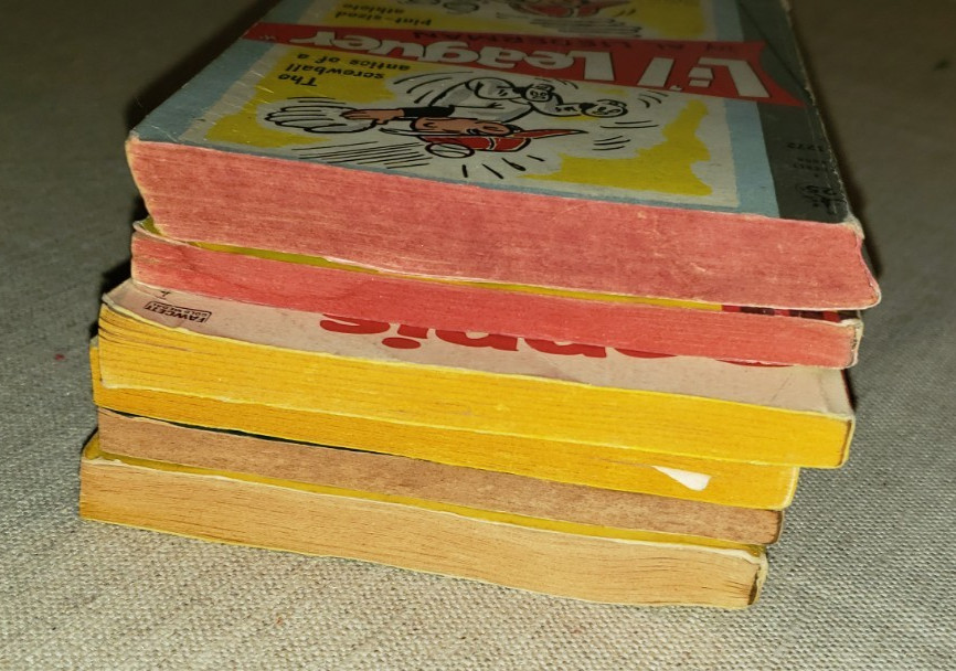 6 VINTAGE PAPERBACK BOOKS SEE DESCRIPTION