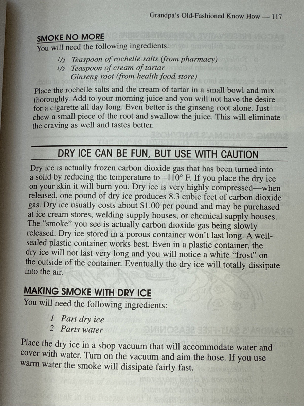 1001 Secret Household Formulas Book Dr Myles Bader Money Saving Tips