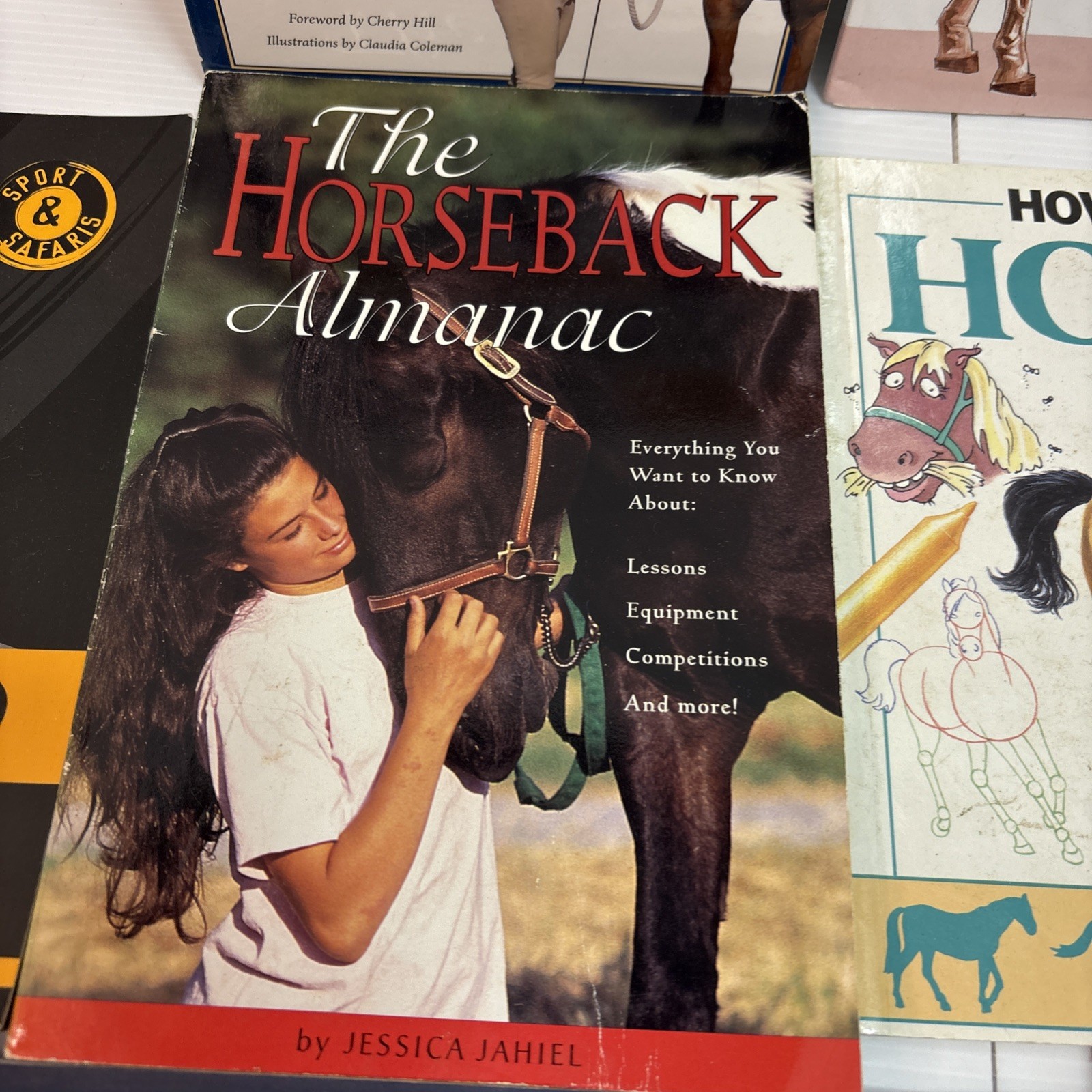 Lot of 12 Horse Books Equine Riding Training Polo Equestrian Care Health Color