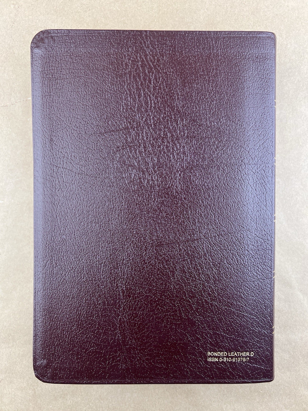 NIV Life Application Study Bible; Ronald A. Beers, Zondervan, 1997, Leather