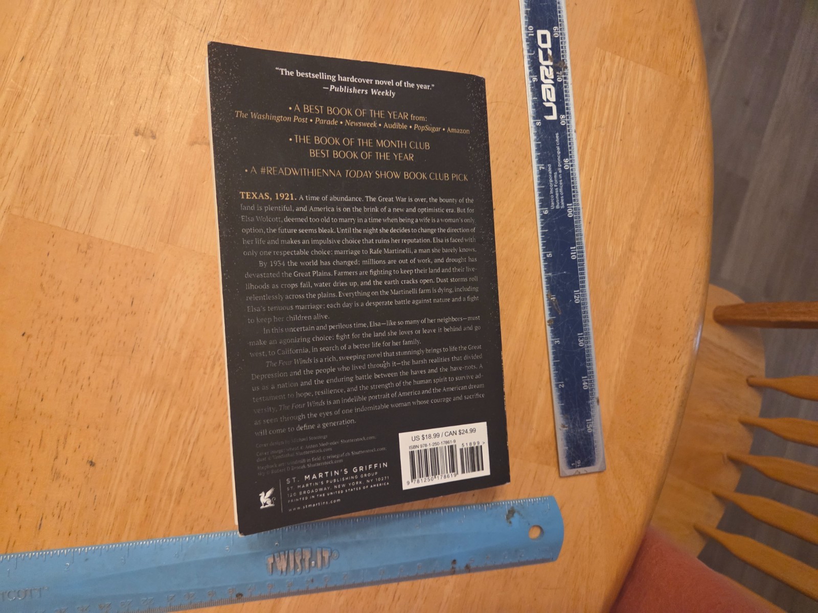 Four Winds : A Novel by Kristin Hannah (2023, Trade Paperback)