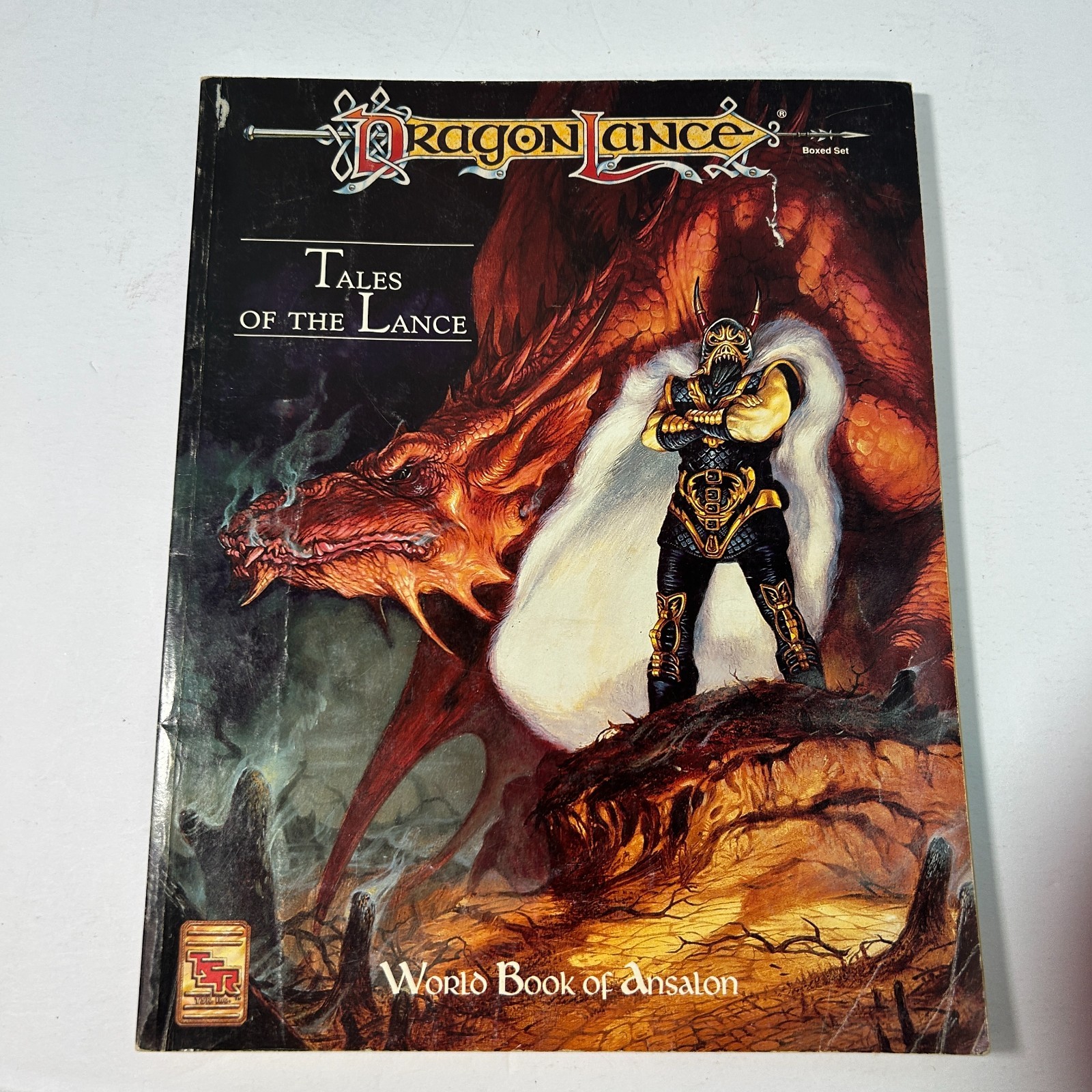 Dragonlance Tales of the Lance World Book of Ansalon TSR ADnD Sourcebook ONLY