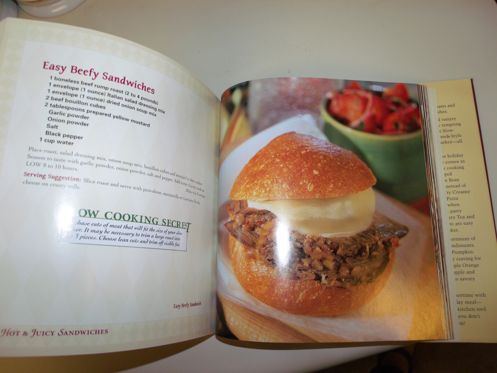 2005 Edition Favorite Brand Name Slow Cooker Recipes 383 Pages Hardback W/DC