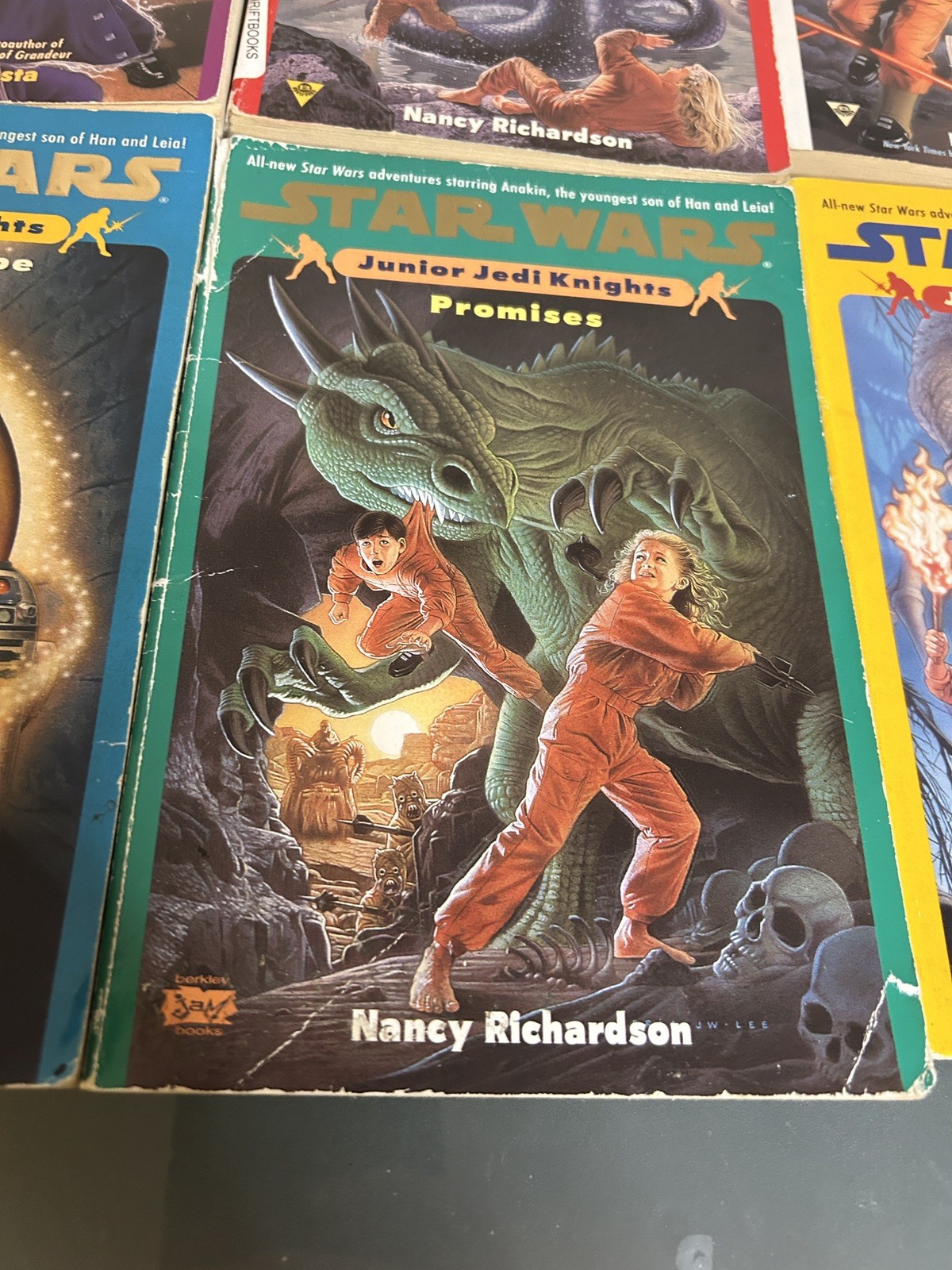 Star Wars 1995 Scholastic Junior Jedi Knights Books Set – Used/Read Description