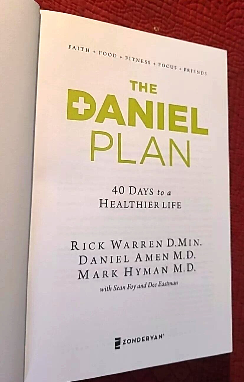 The Daniel Plan Ser.: The Daniel Plan : 40 Days to a Healthier Life by Daniel…