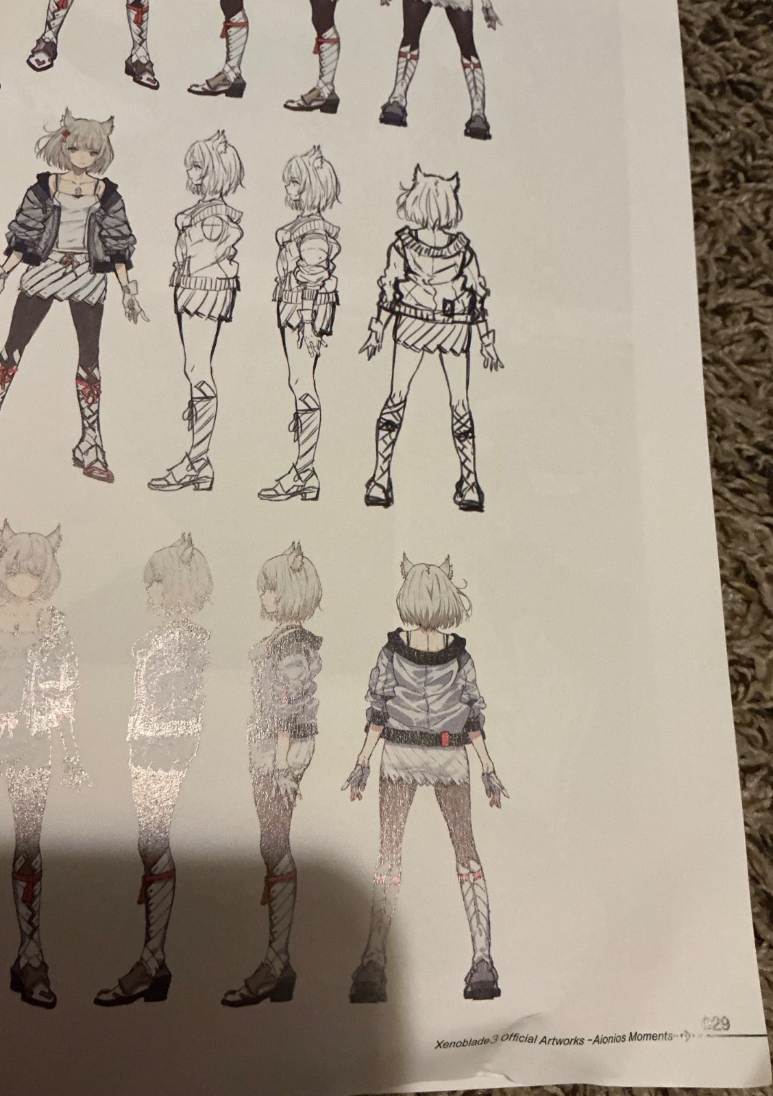 Xenoblade 3 Artbook – Aionios Moments (US SELLER, read description)