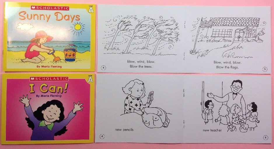 Childrens Books Kindergarten First Grade Leveled Set Learning to Read Lot 60