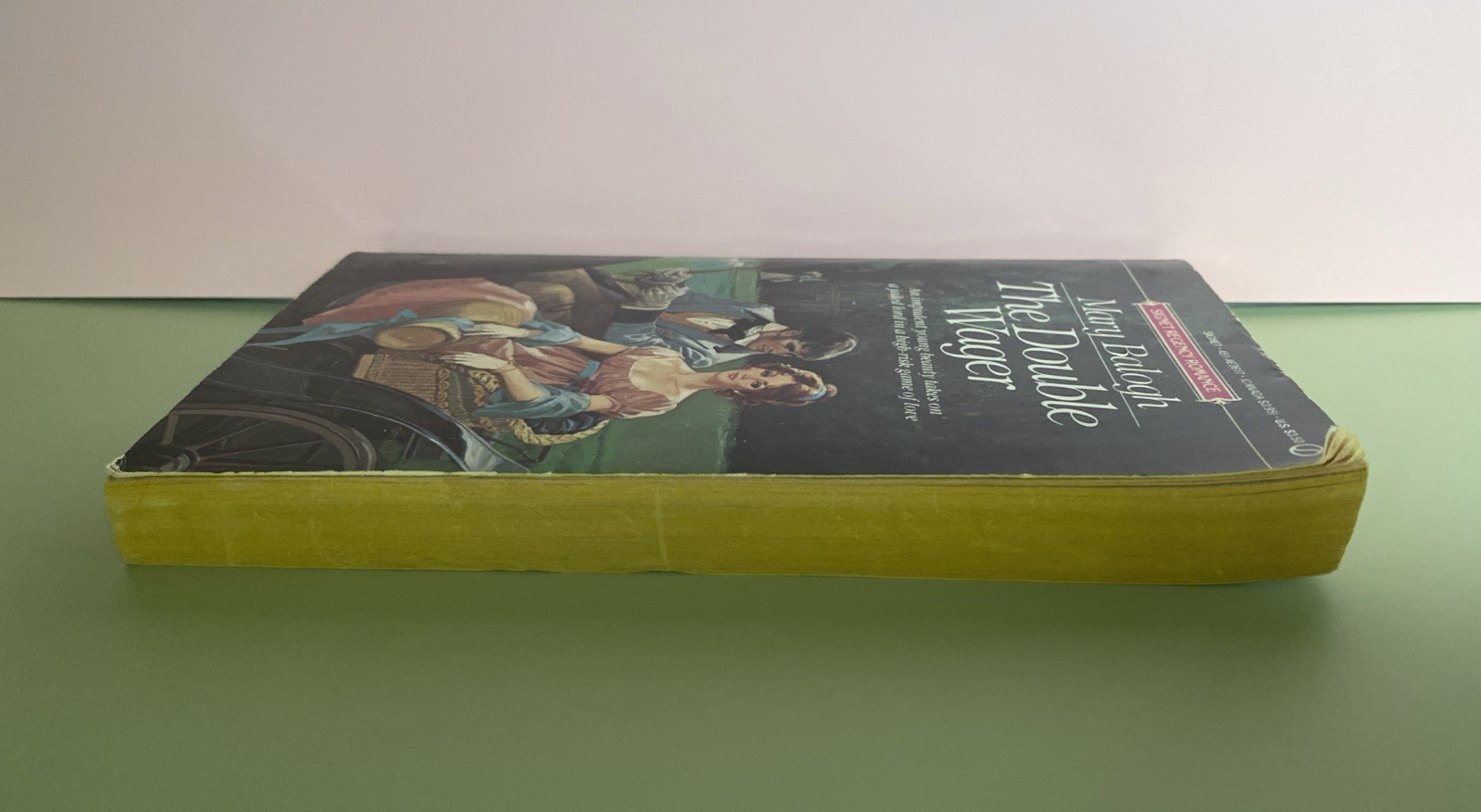 The Double Wager Mary Balogh 1985 First Printing Signet Regency Vintage Romance