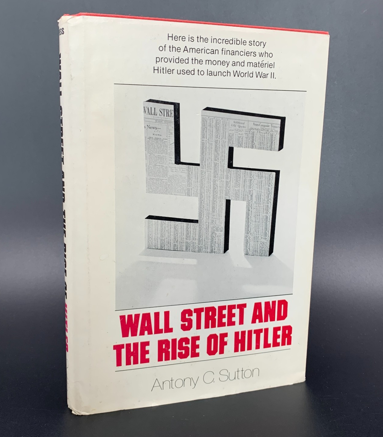 Wall Street and the Rise of Hitler – by Antony Sutton – Vintage Hardcover 1976