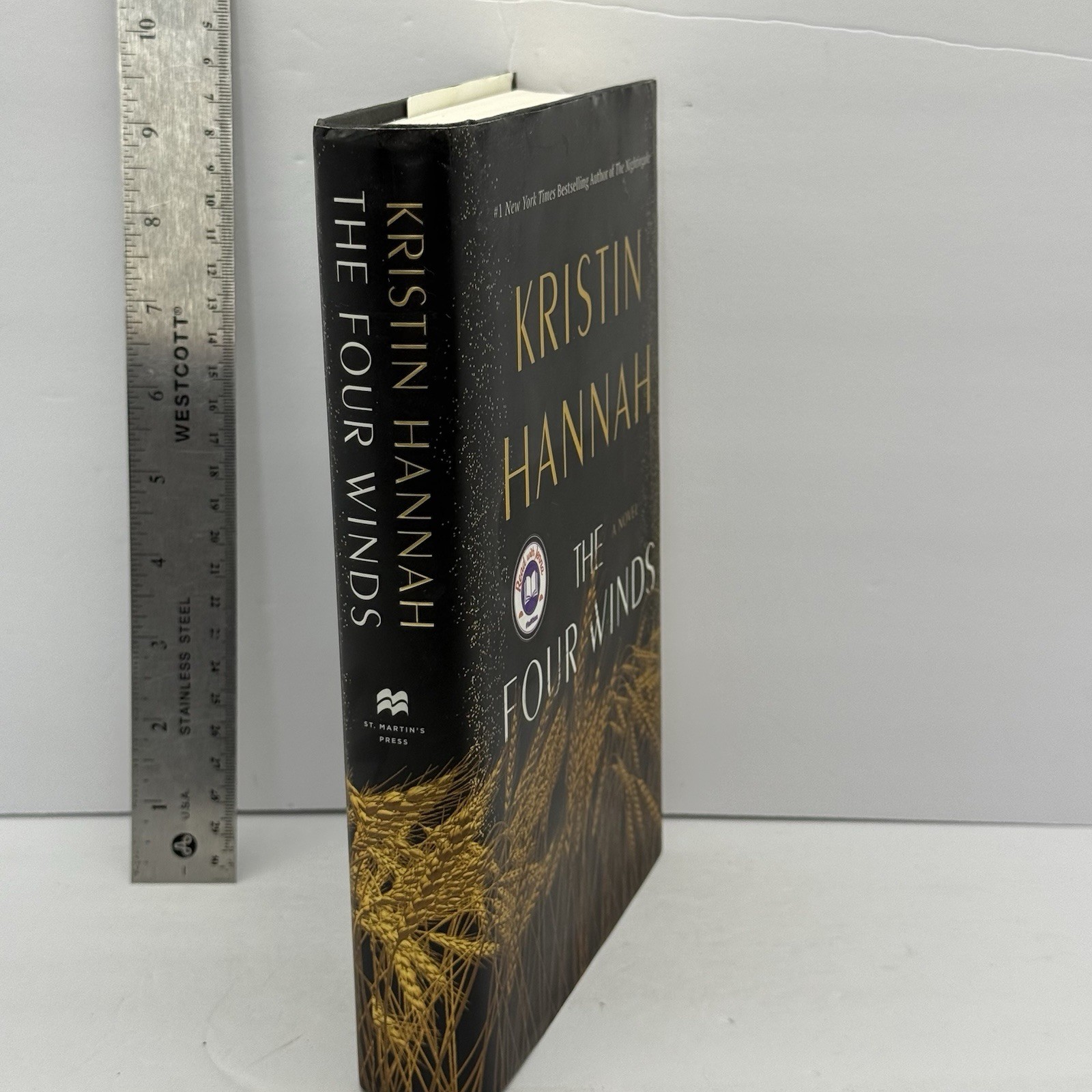 The Four Winds by Kristin Hannah (2021, HCDJ 1st Edition 1st Printing)
